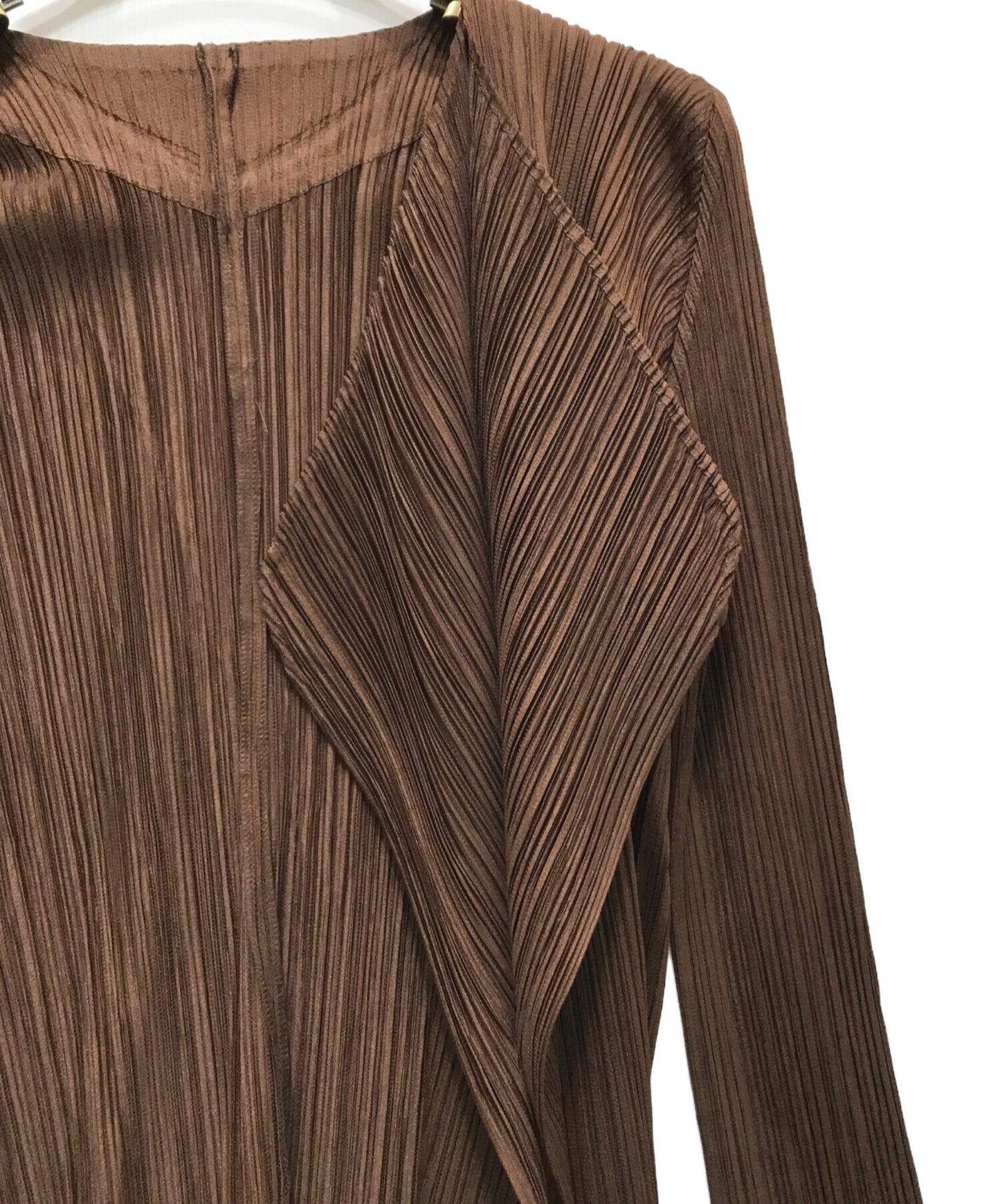 [Pre-owned] PLEATS PLEASE pleated cardigan PP03-J0184