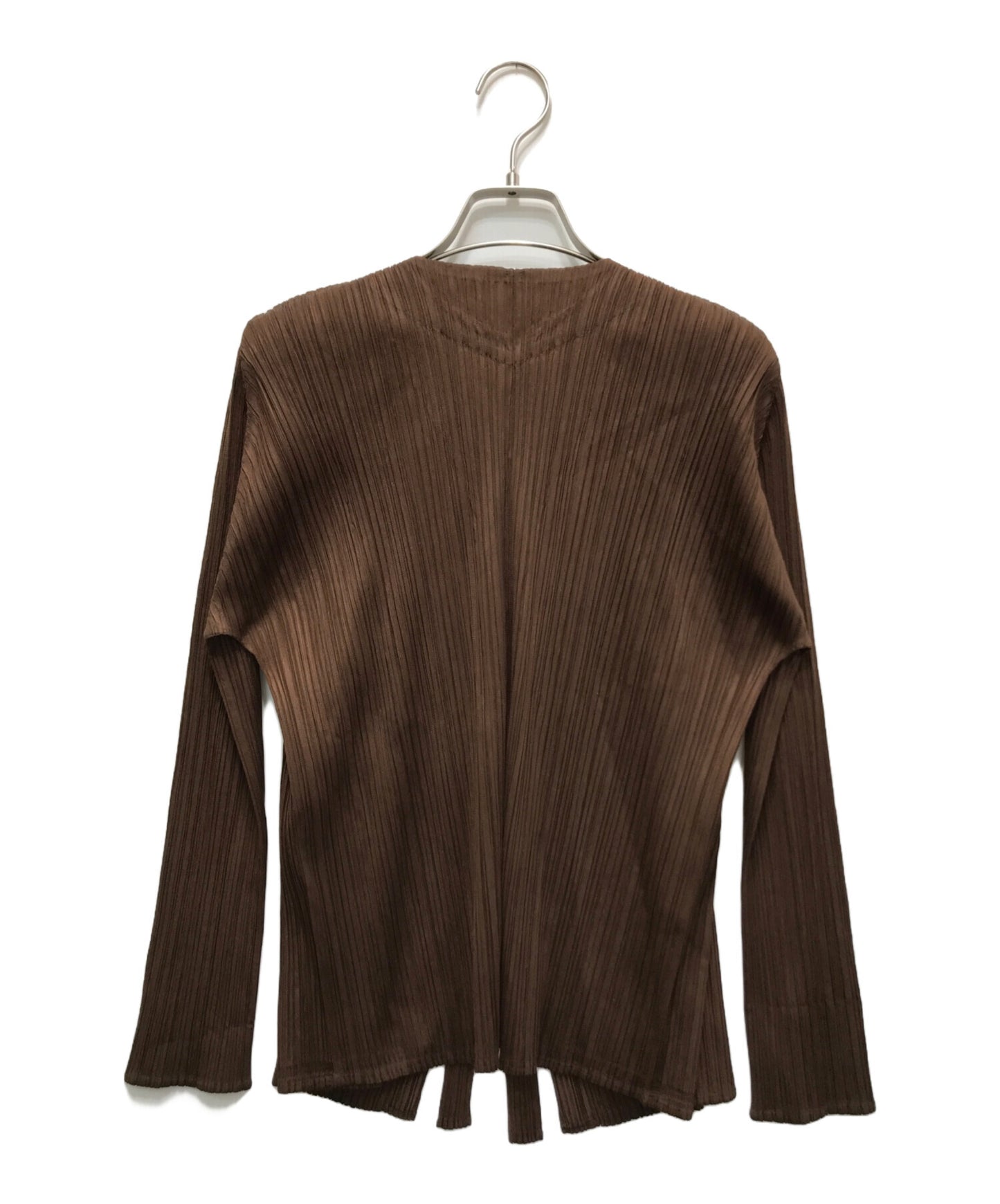[Pre-owned] PLEATS PLEASE pleated cardigan PP03-J0184