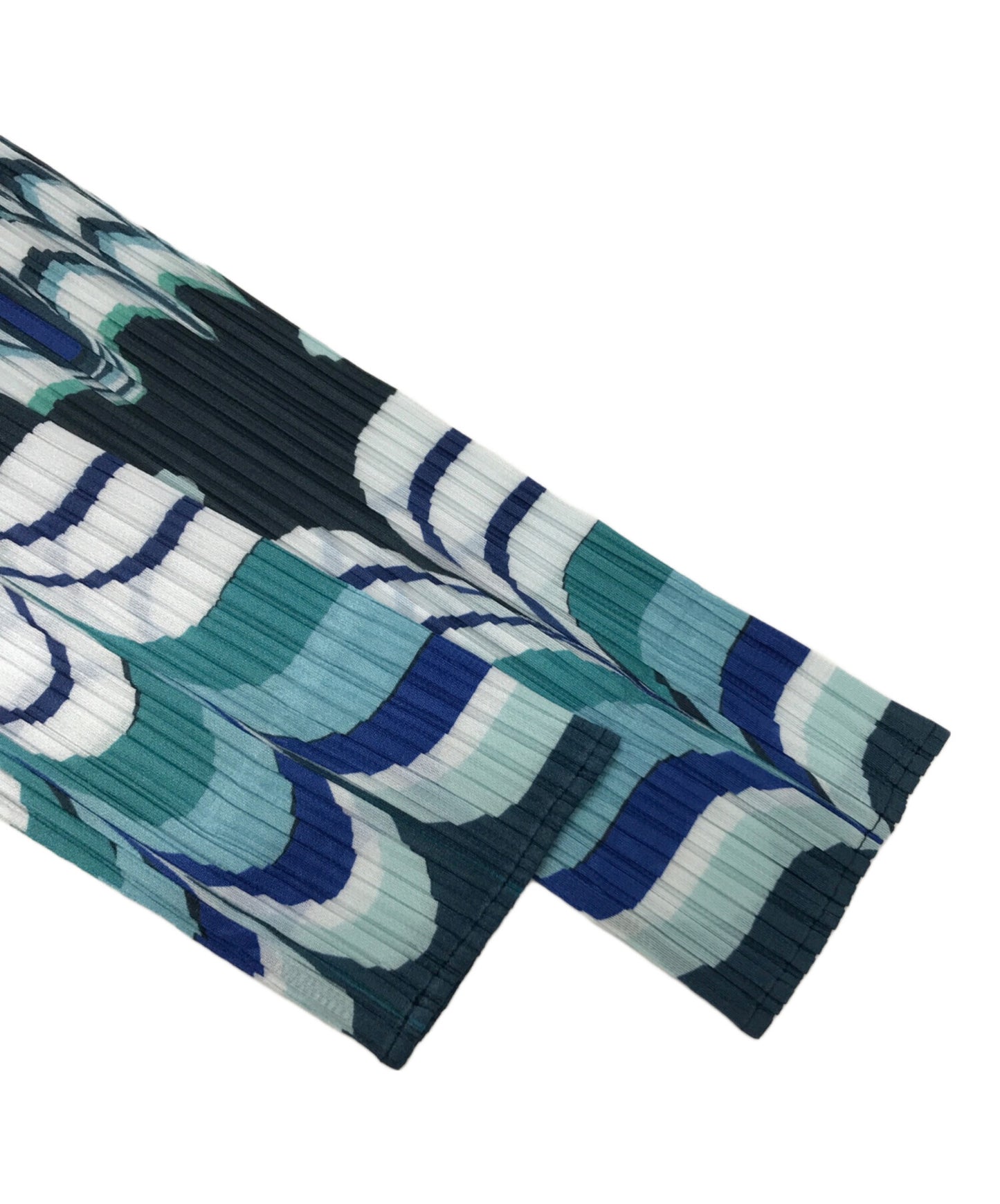 [Pre-owned] PLEATS PLEASE Pleated cardigan with all-over pattern PP63-J0775