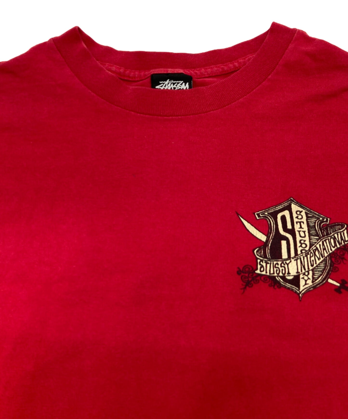 [Pre-owned] stussy College Logo T-Shirt