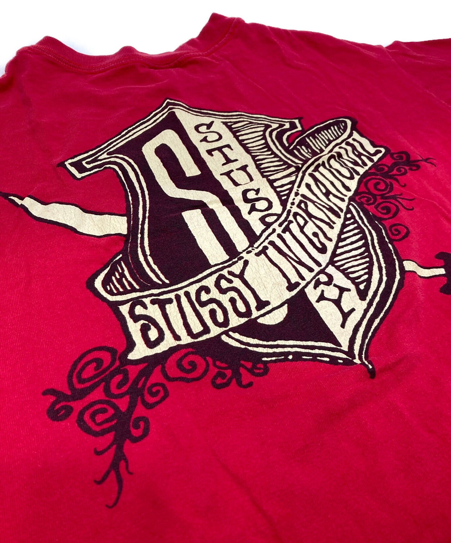 [Pre-owned] stussy College Logo T-Shirt