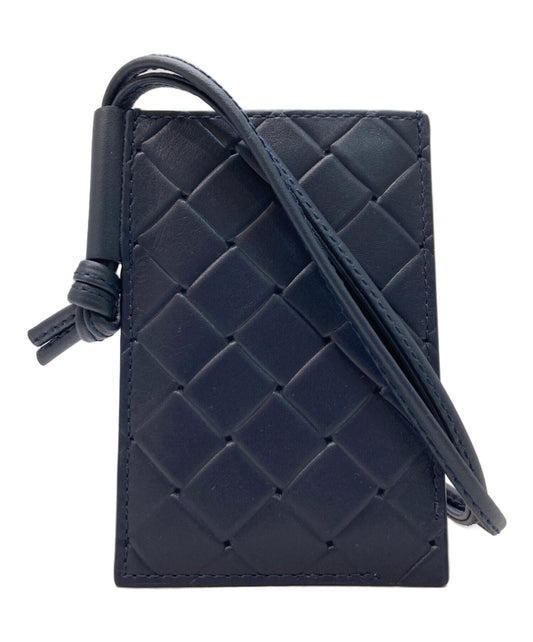 [Pre-owned] BOTTEGA VENETA Intrecciato Stamp Badge Holder 827748V0AQ14152