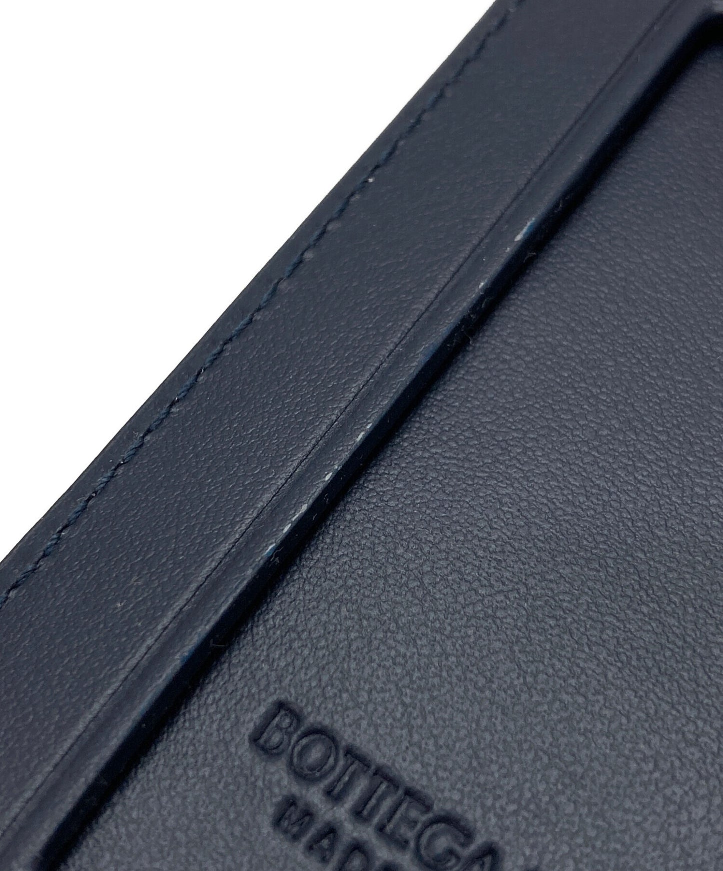 [Pre-owned] BOTTEGA VENETA Intrecciato Stamp Badge Holder 827748V0AQ14152