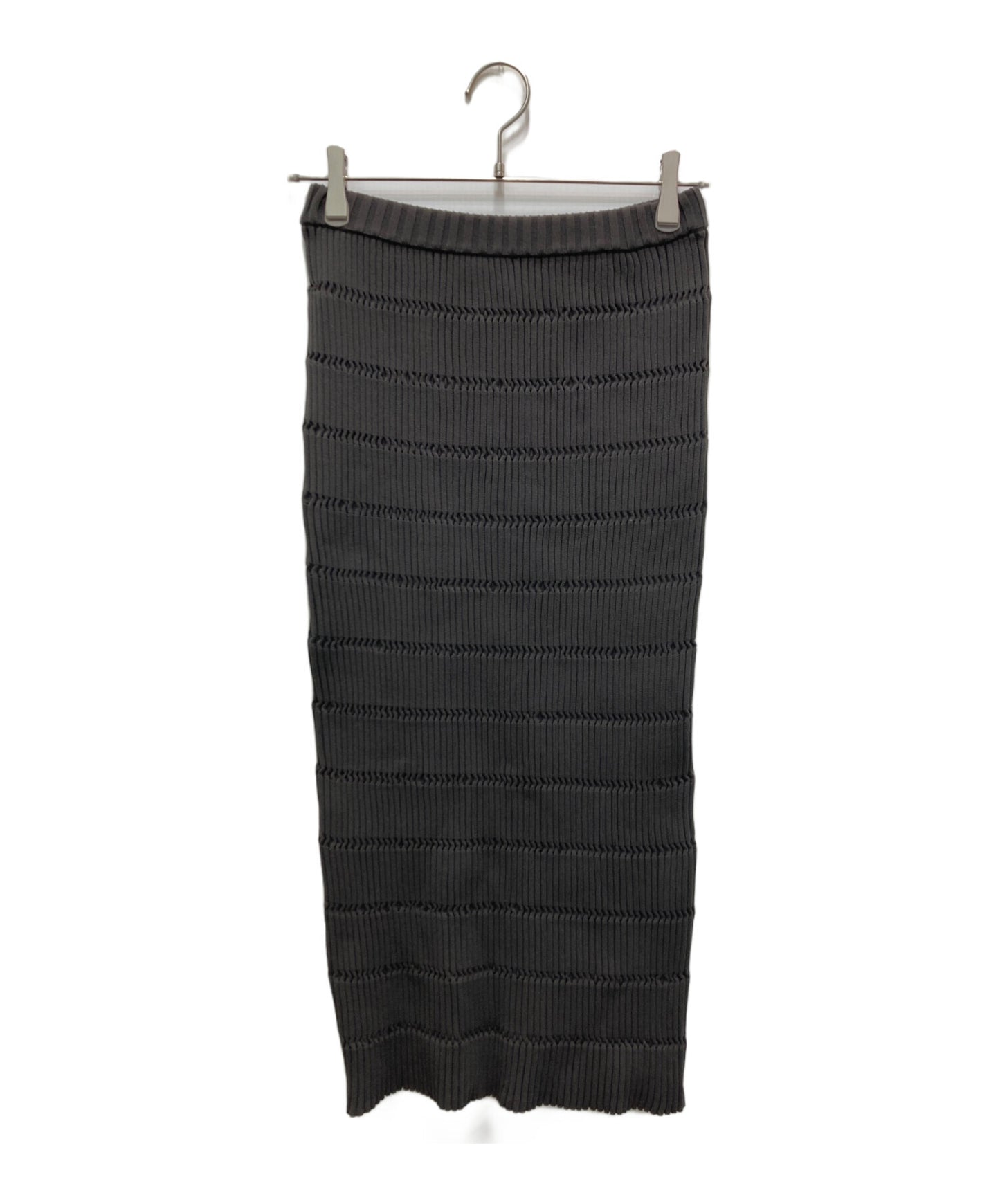 [Pre-owned] PLEATS PLEASE JIGGLY KNIT SKIRT PP43KG783