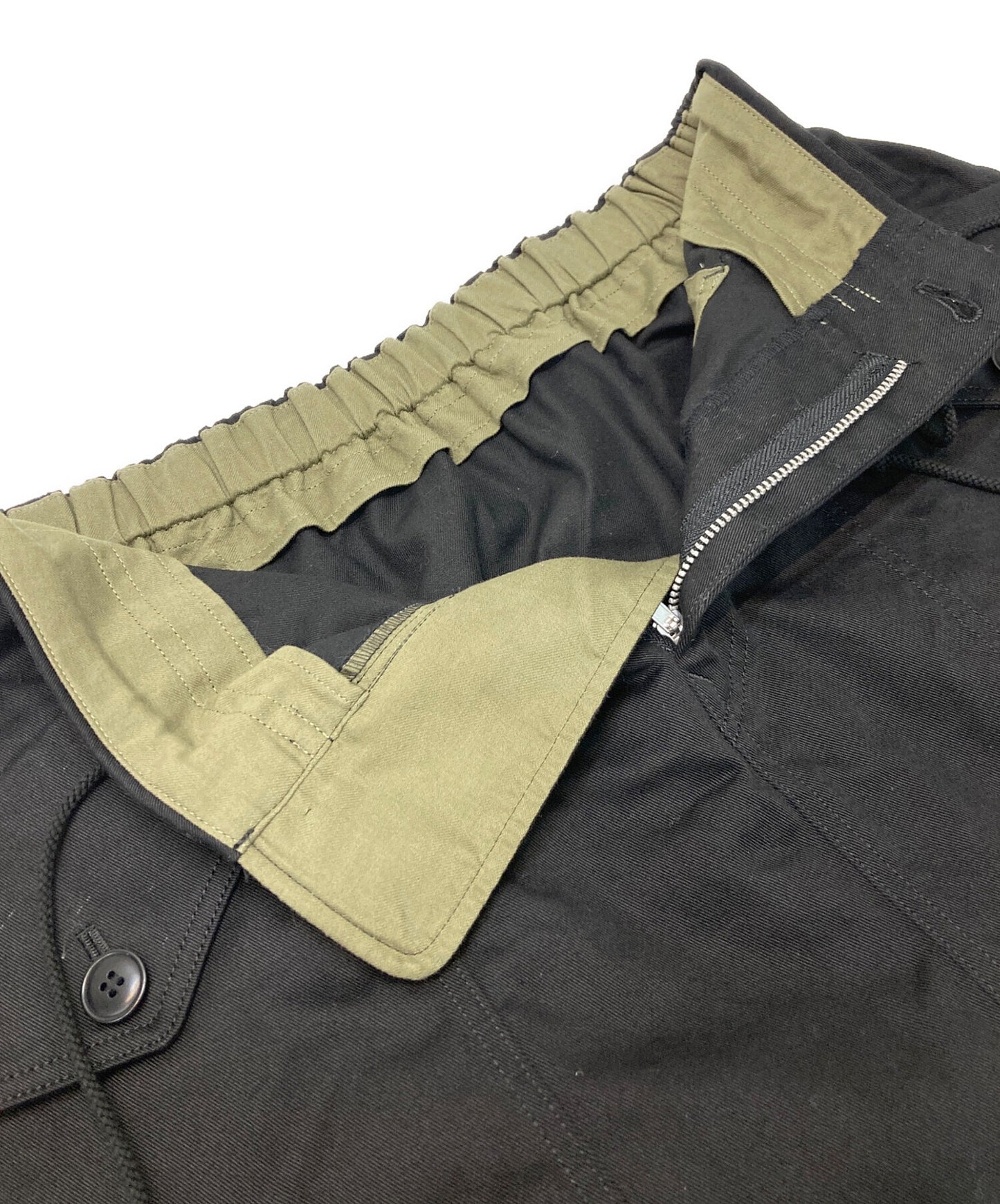 [Pre-owned] WILDSIDE YOHJI YAMAMOTO Cotton Chino Work Skirt WE-S10-001