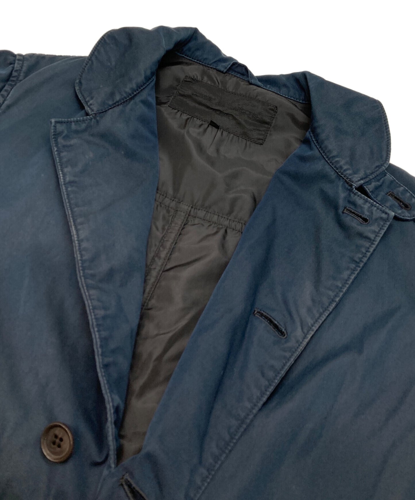 [Pre-owned] COMME des GARCONS HOMME Product-dyed stainless-steel collar coat HP-C009