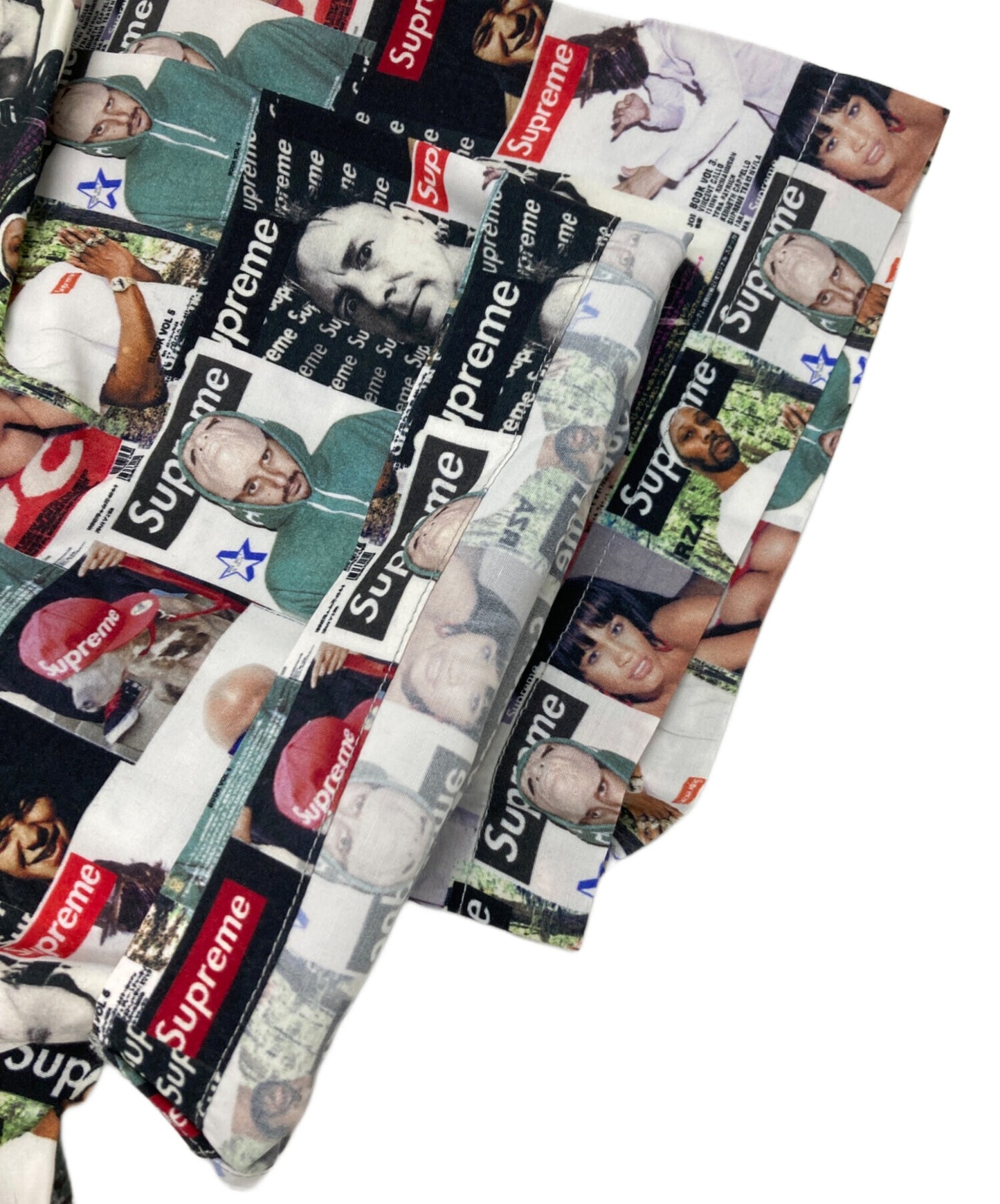 [Pre-owned] SUPREME Magazine S/S Shirt