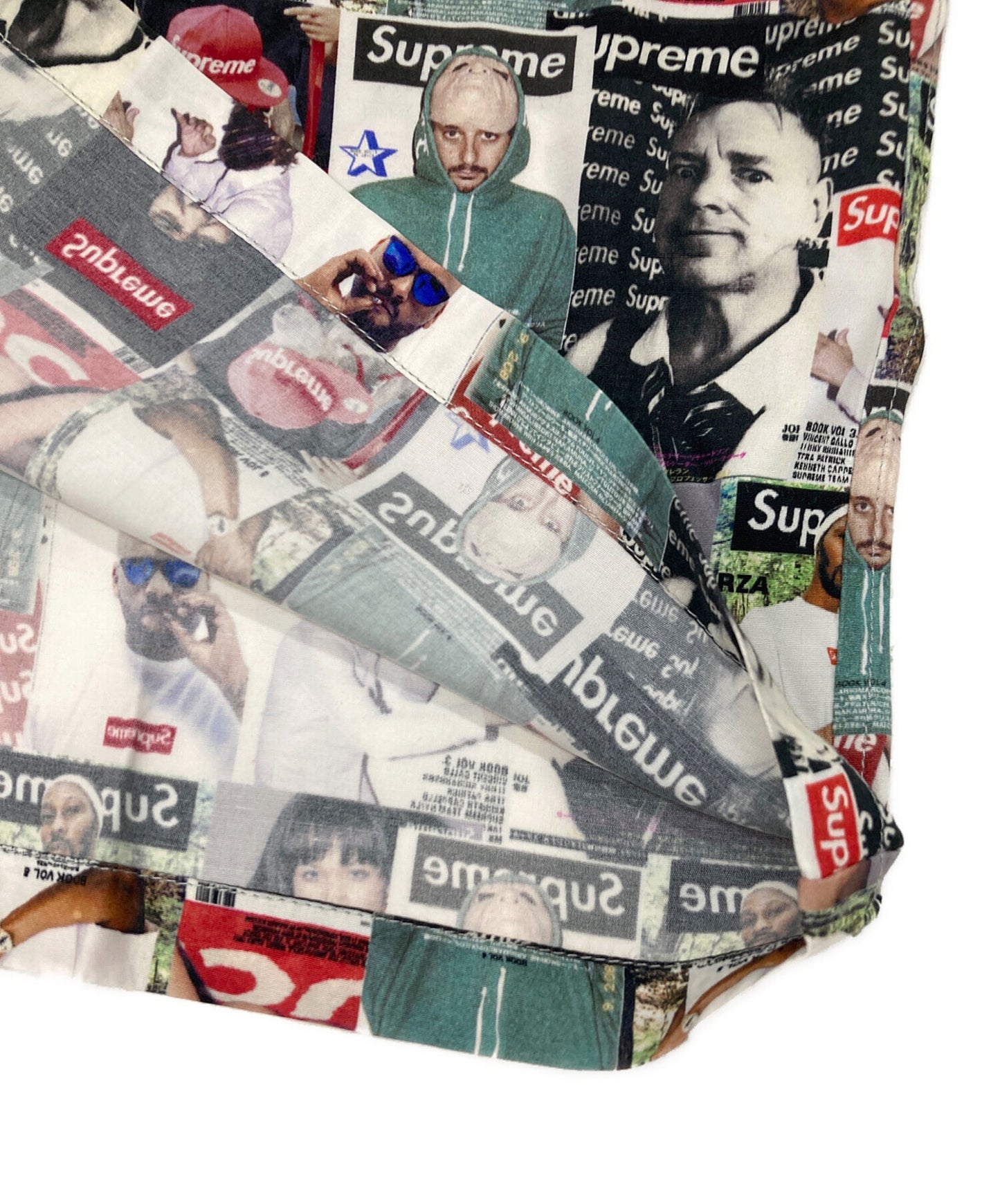 [Pre-owned] SUPREME Magazine S/S Shirt