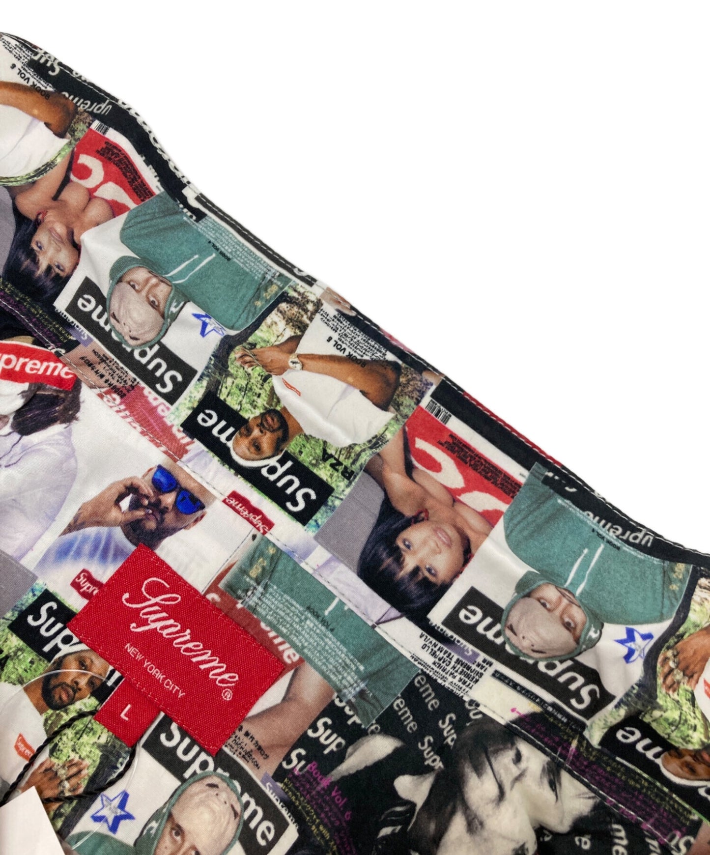 [Pre-owned] SUPREME Magazine S/S Shirt