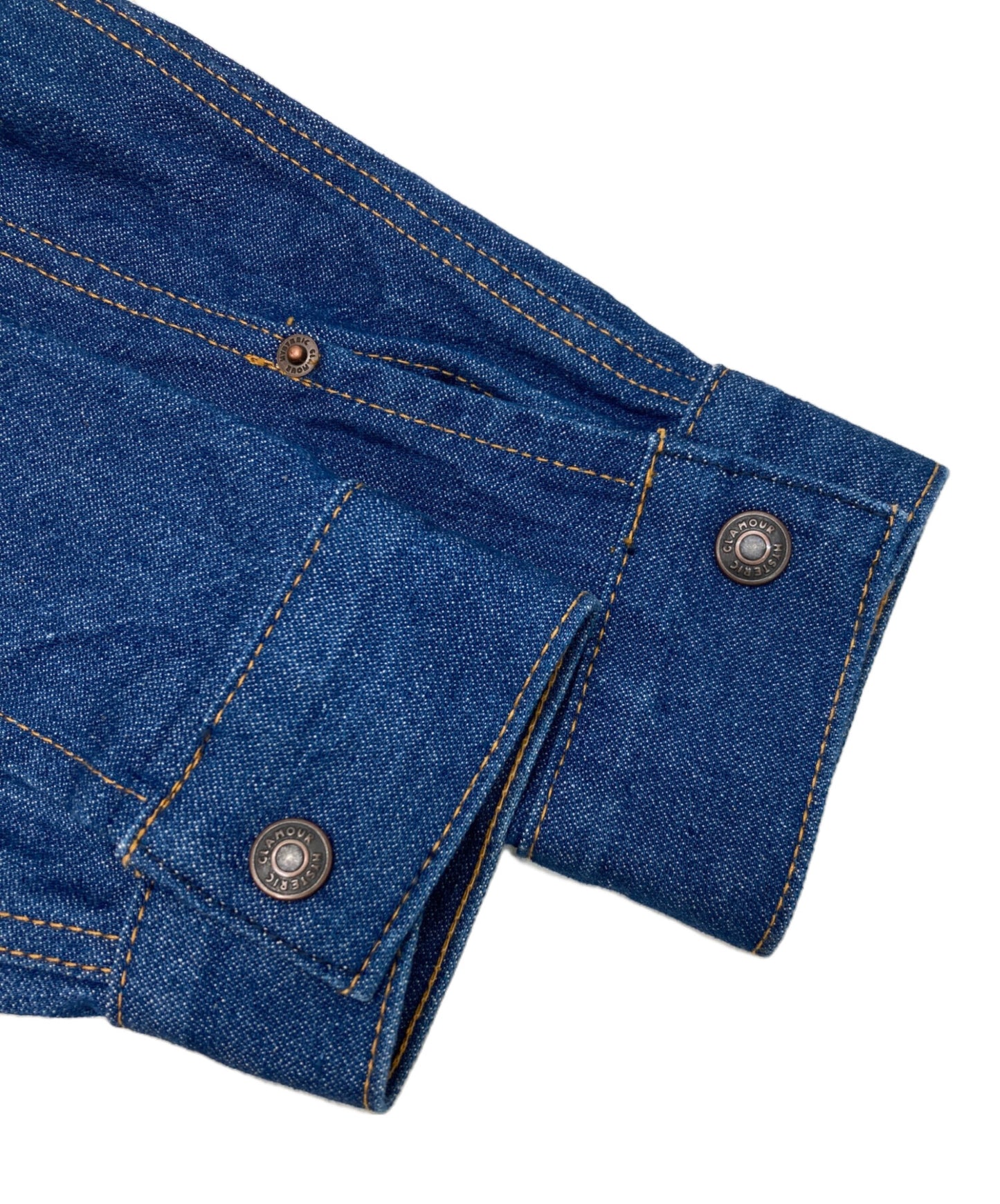 [Pre-owned] Hysteric Glamour Broken Denim Jacket 02231AB12