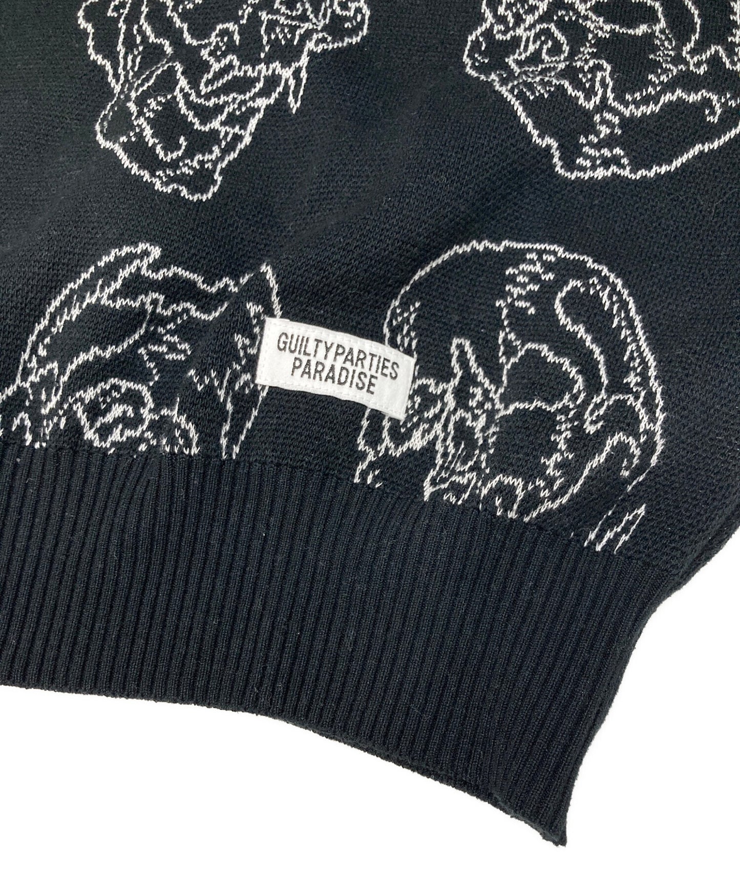 [Pre-owned] WACKO MARIA JACQUARD KNIT SWEATER