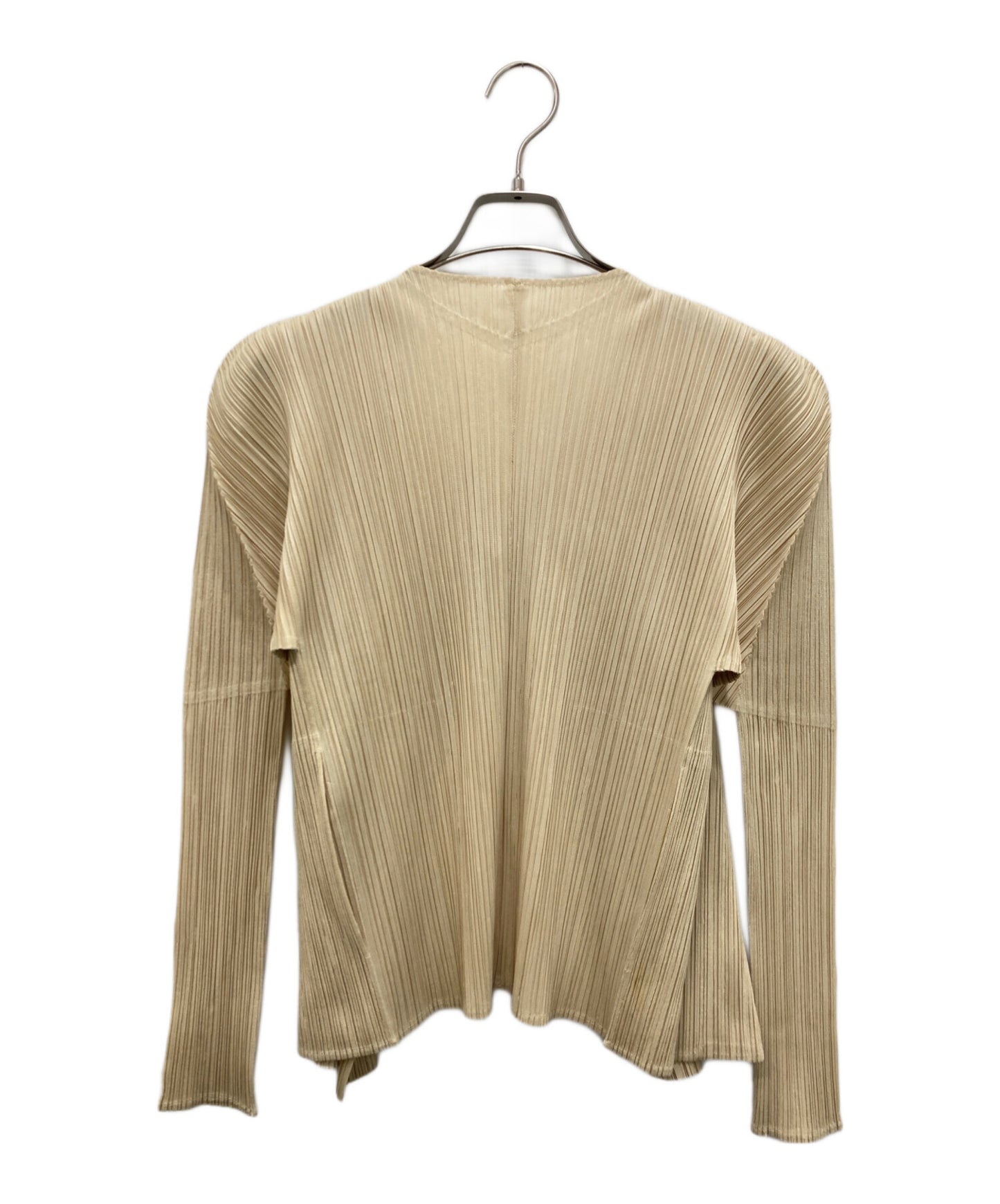 [Pre-owned] PLEATS PLEASE Pleated collarless jacket PP04-JD623