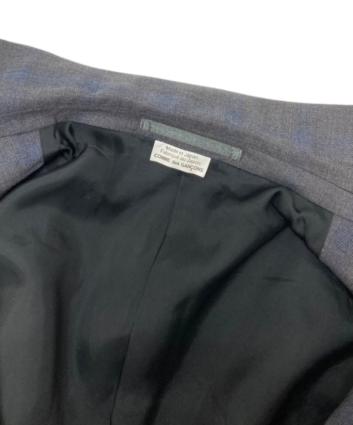 [Pre-owned] COMME des GARCONS HOMME DEUX Check Tailored Jacket DK-J036