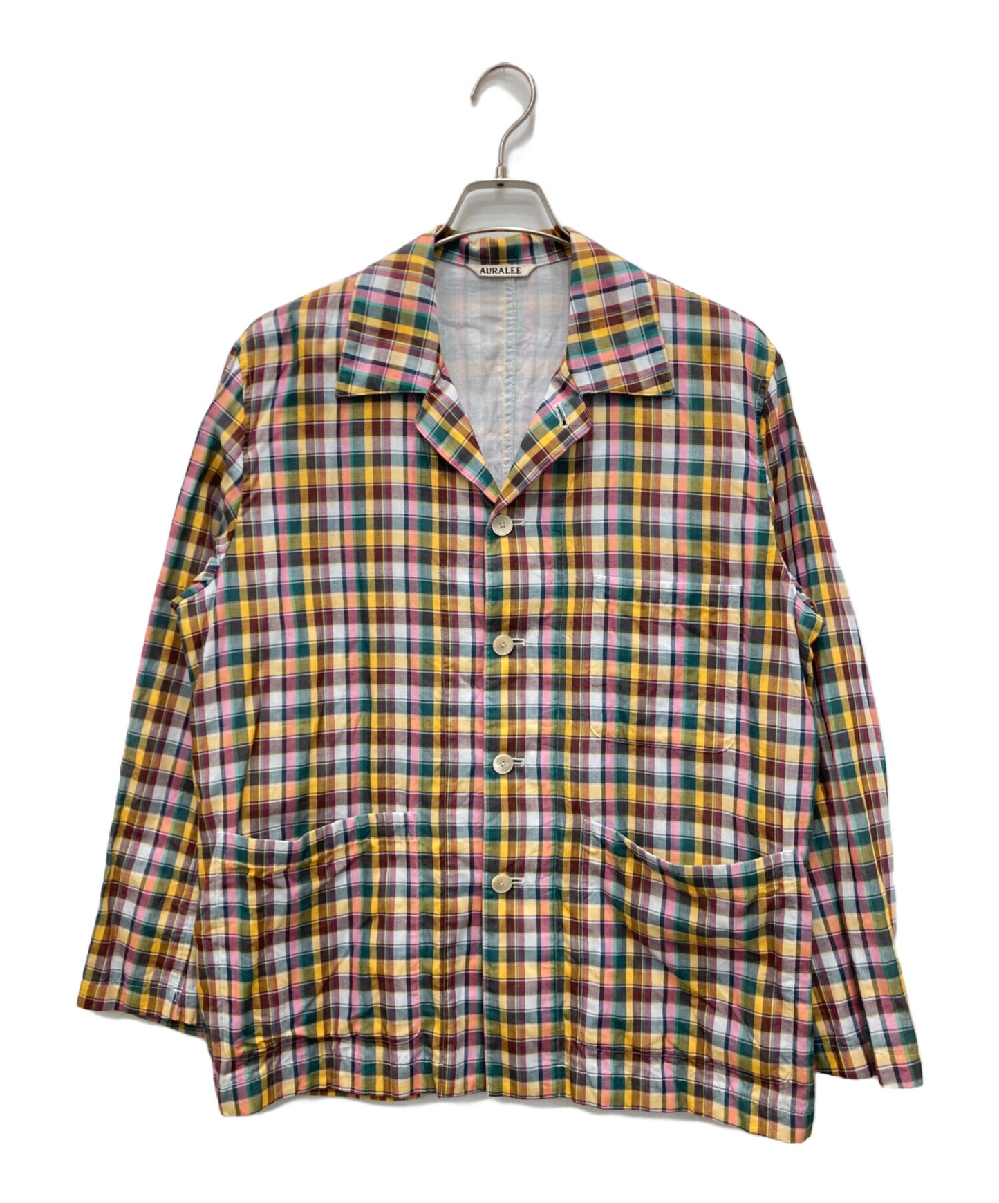 [Pre-owned] AURALEE GIZA LIGHTWEIGHT DOUBLE-CLOTH BLOUSON A22SB04GN