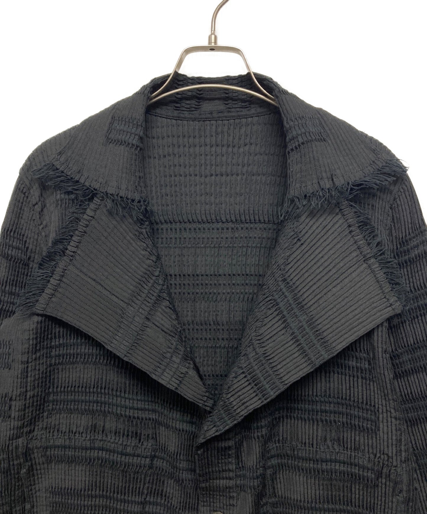 [Pre-owned] ISSEY MIYAKE Fringe Pleated Jacket IM83FD026
