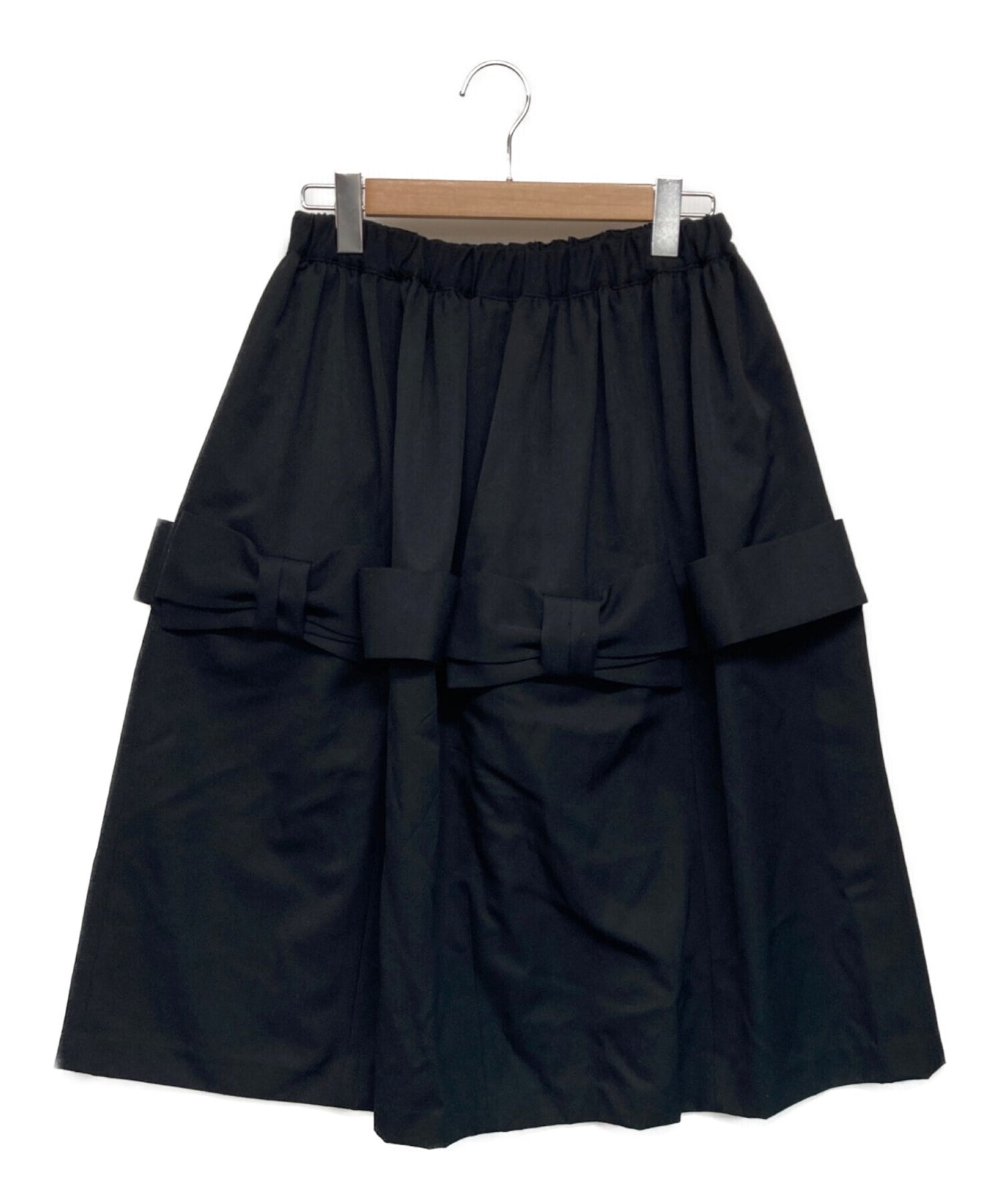[Pre-owned] COMME des GARCONS GIRL Wool Ribbon Skirt NL-S010