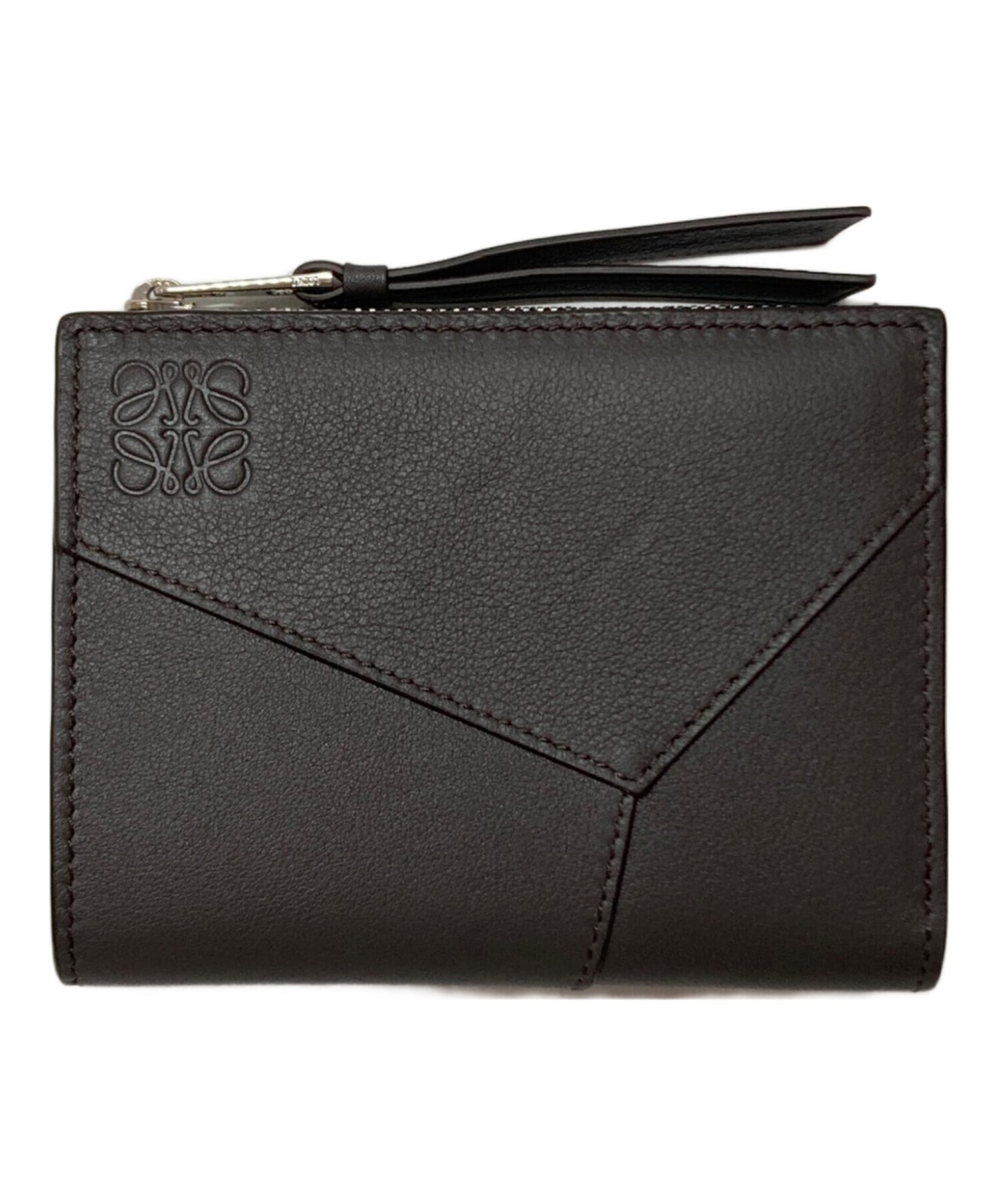 [Pre-owned] LOEWE Puzzle Slim compact wallet C510W73X02