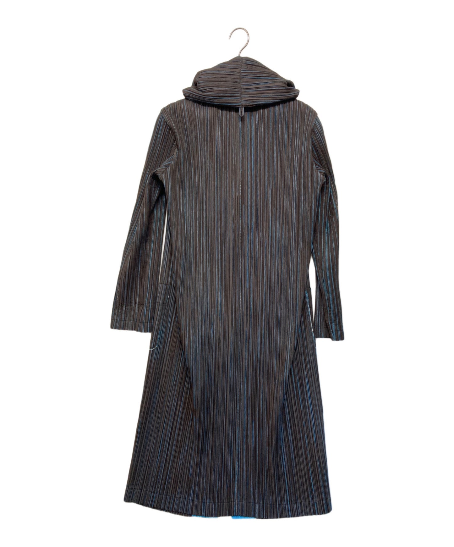 [Pre-owned] ISSEY MIYAKE Pleated Design Collar Coat IM82-FA603