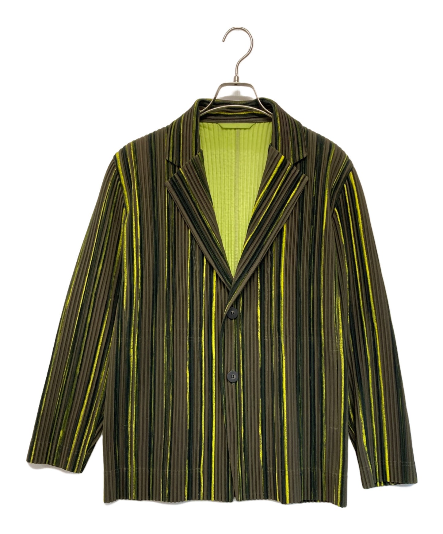 [Pre-owned] HOMME PLISSE ISSEY MIYAKE Pleated Tailored Jacket HP91JD213