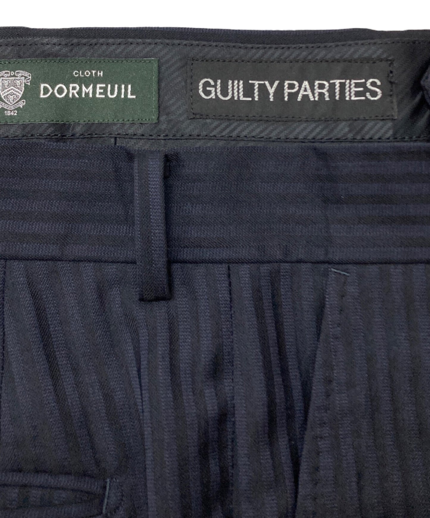 [Pre-owned] WACKO MARIA DORMEUIL / STRIPED PLEATED TROUSERS