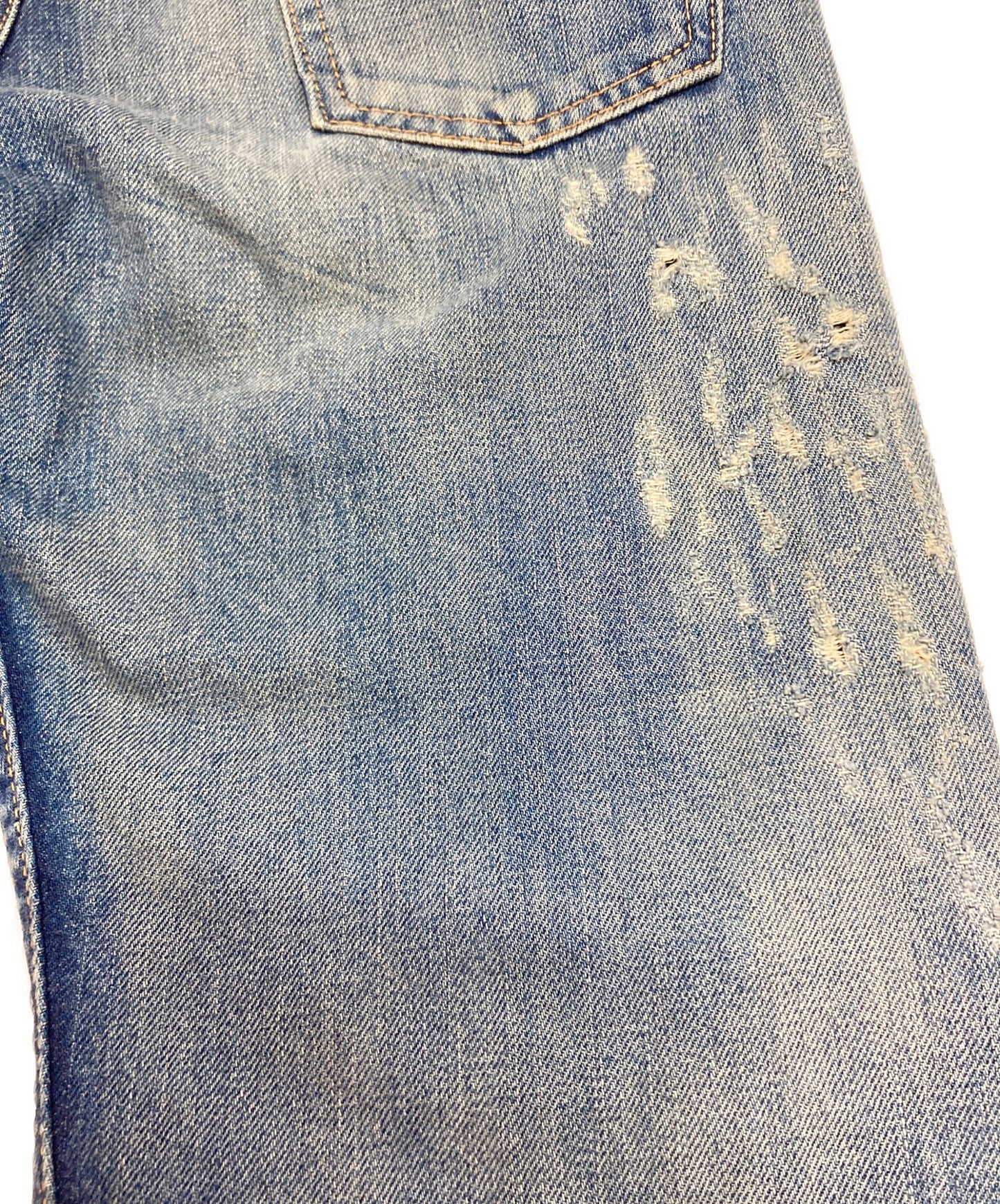 [Pre-owned] JUNYA WATANABE COMME des GARCONS Damaged denim pants JP-P055