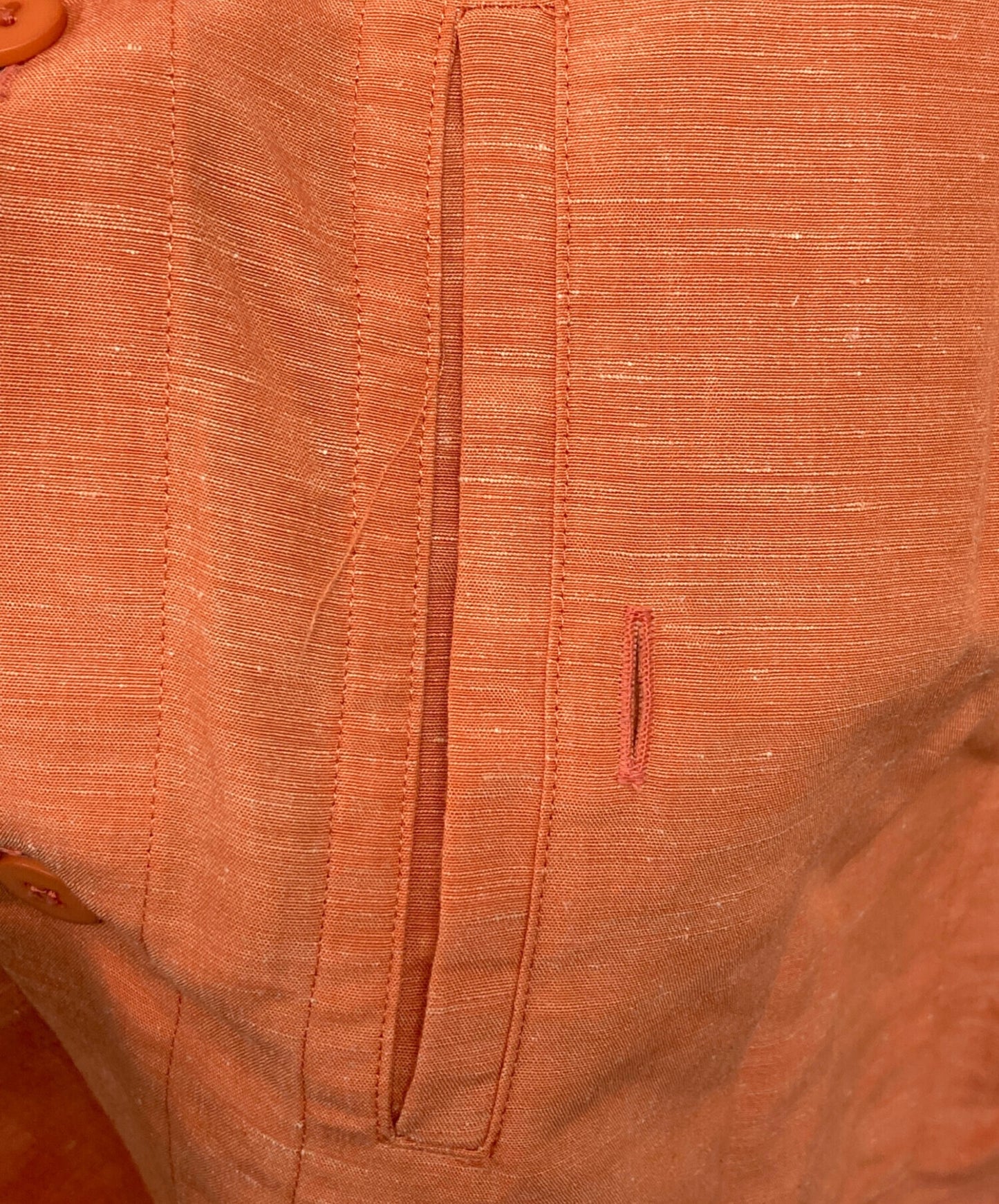 [Pre-owned] IM MEN/ ISSEY MIYAKE Linen blend S/S shirt LA41FJ161