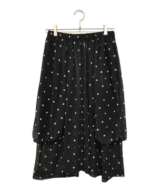 [Pre-owned] COMME des GARCONS COMME des GARCONS Dot Sheer Skirt RJ-S006