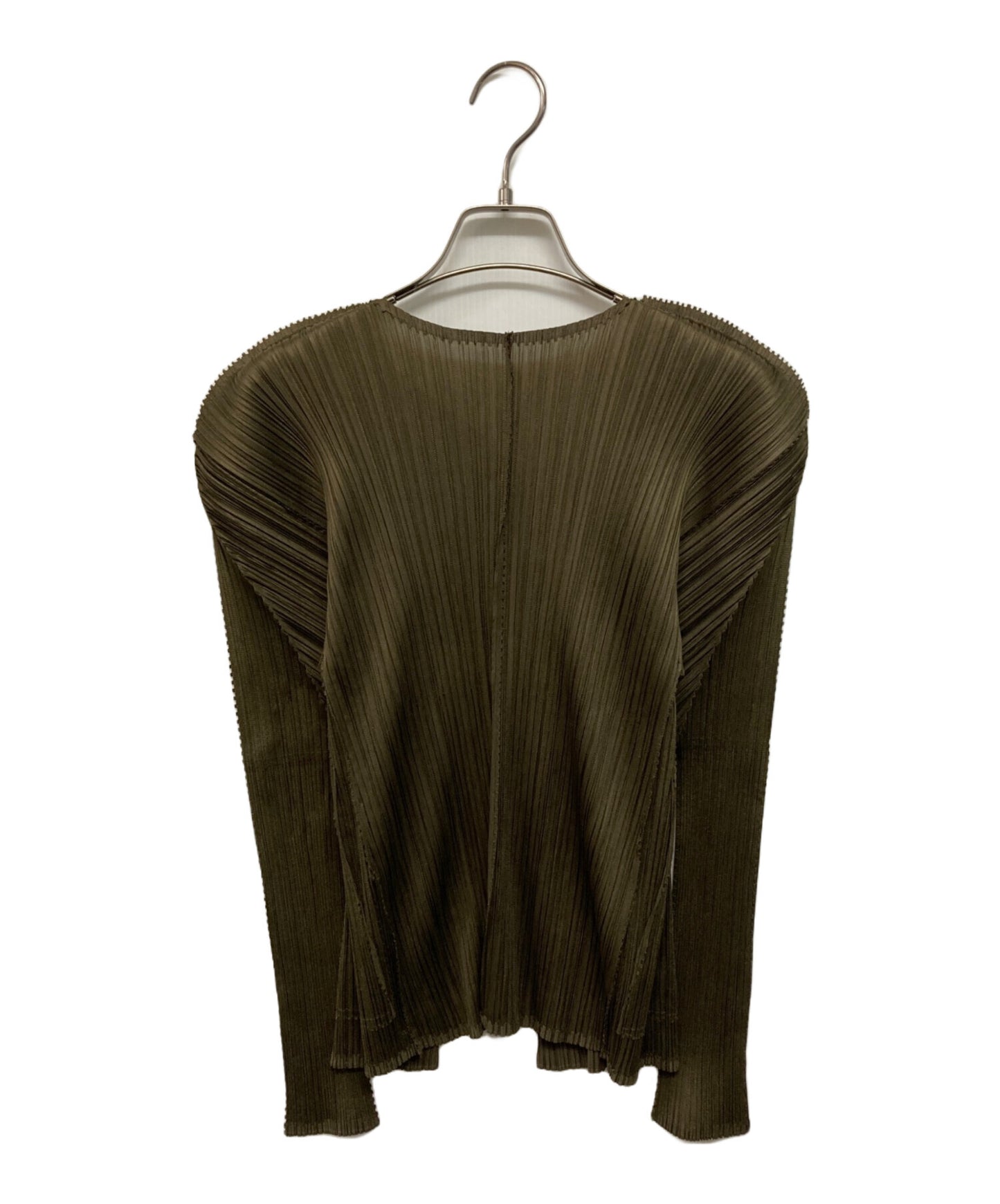 [Pre-owned] PLEATS PLEASE pleated cardigan PP33-JO173