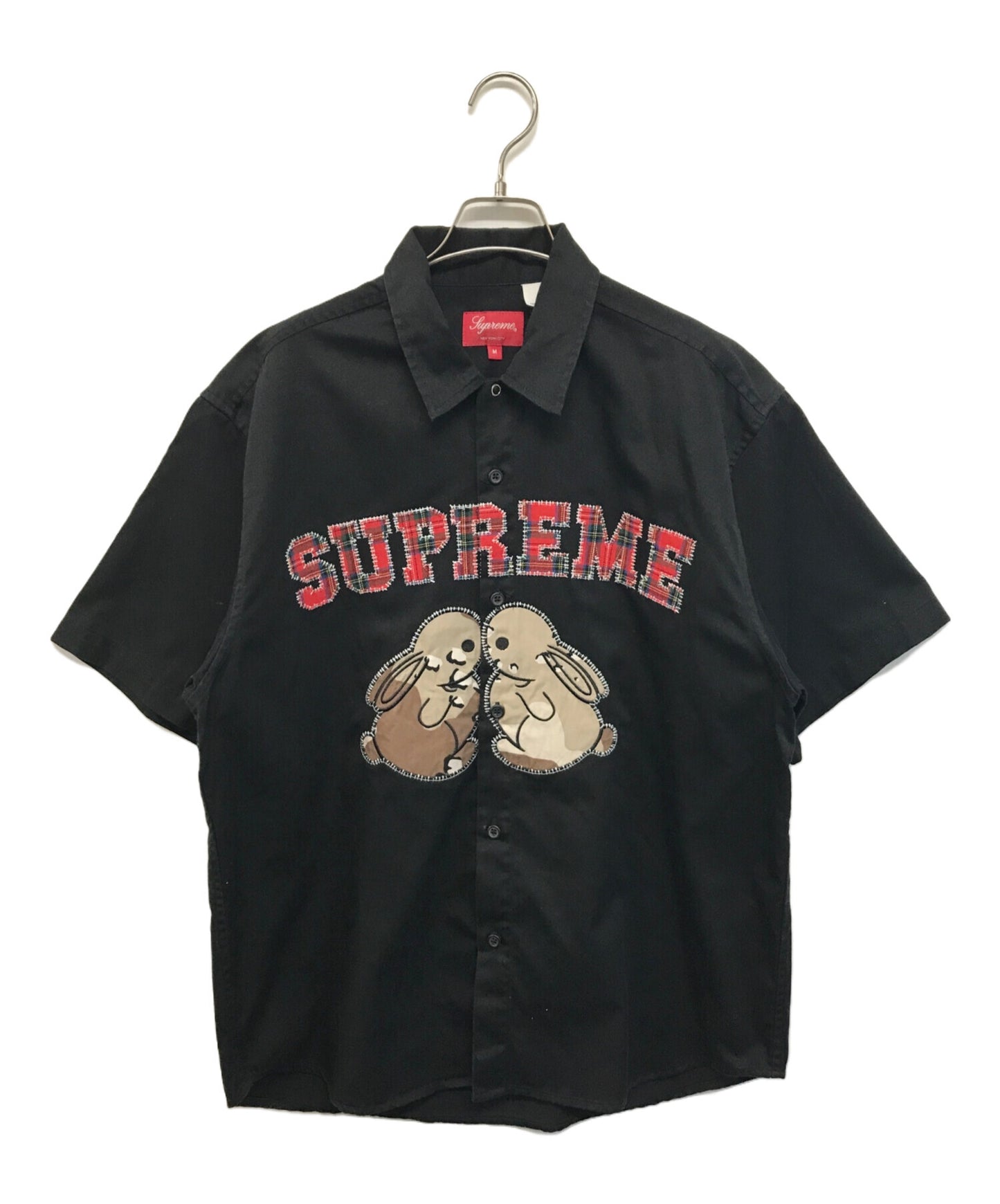 [Pre-owned] SUPREME Bunnies S/S Work Shirt