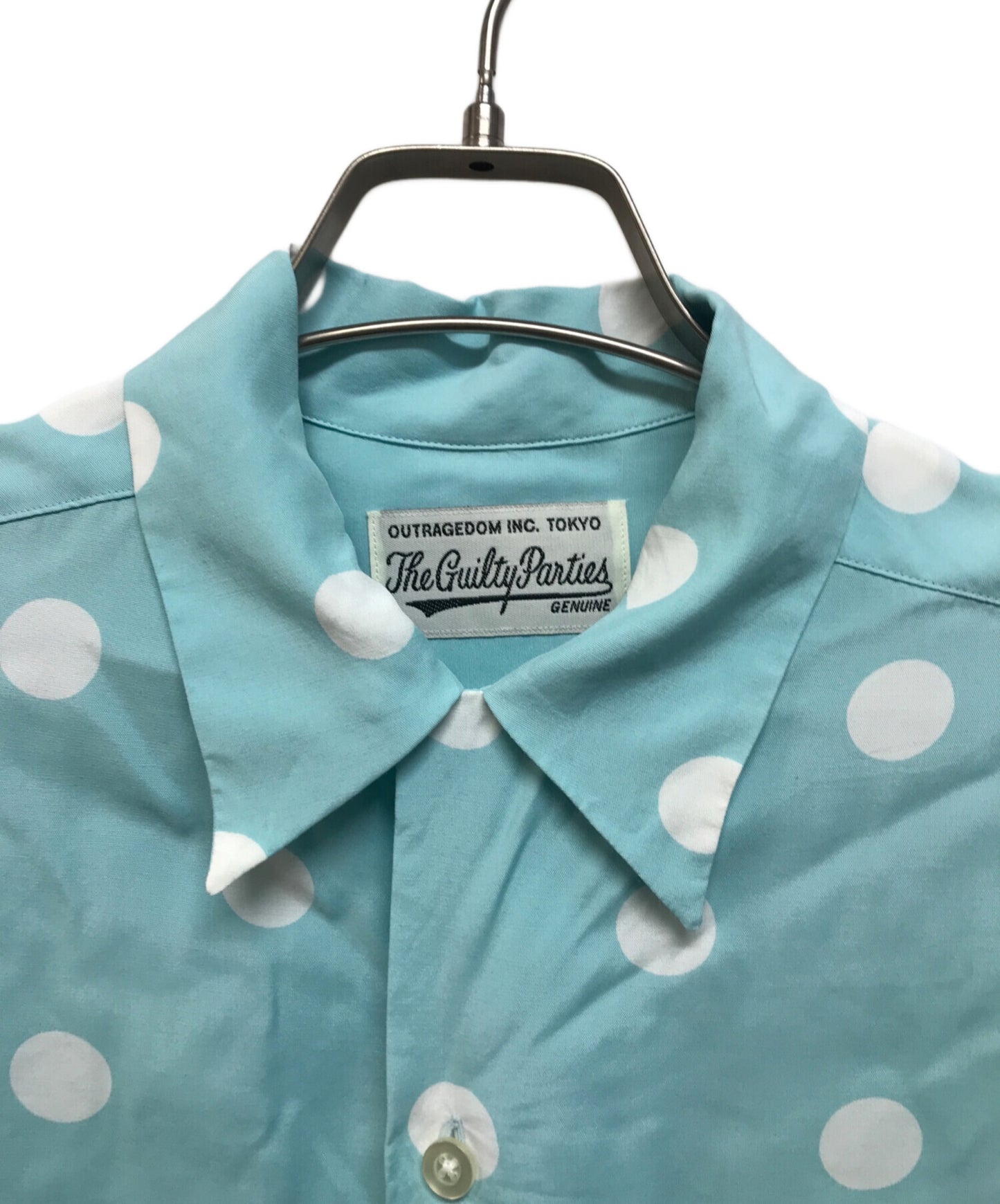 [Pre-owned] WACKO MARIA DOTS OPEN COLLAR SHIRT