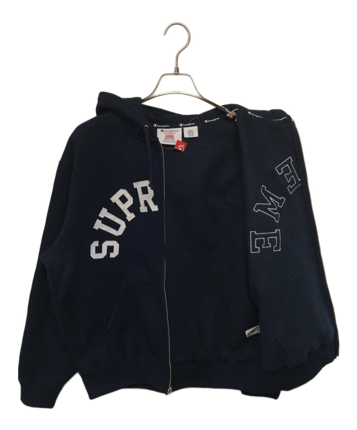 [Pre-owned] SUPREME 24SS Zip Up Hooded Sweatshirt