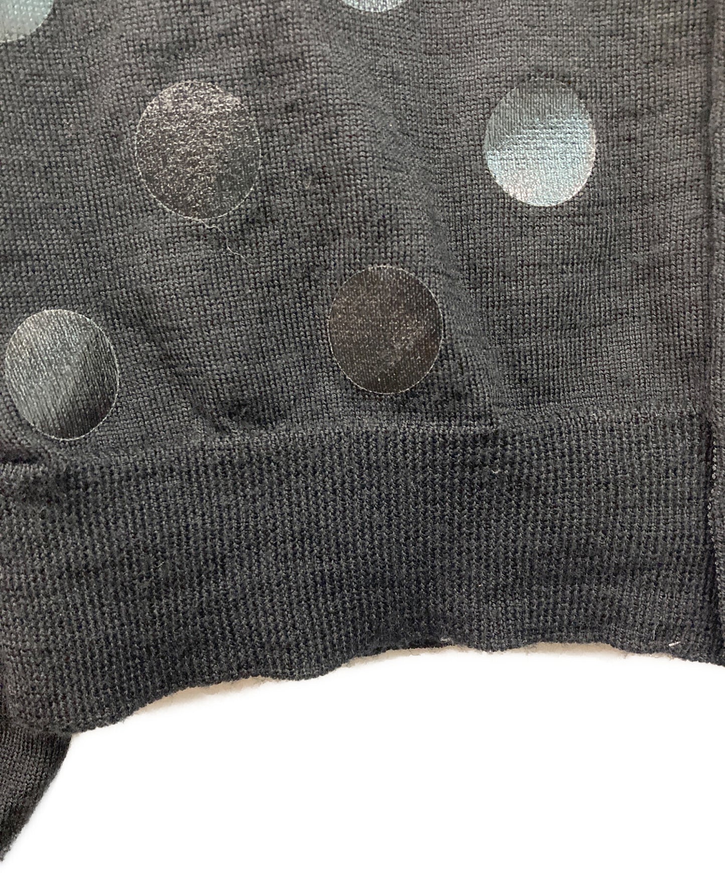 [Pre-owned] COMME des GARCONS COMME des GARCONS Dot Print Cardigan RN-N516