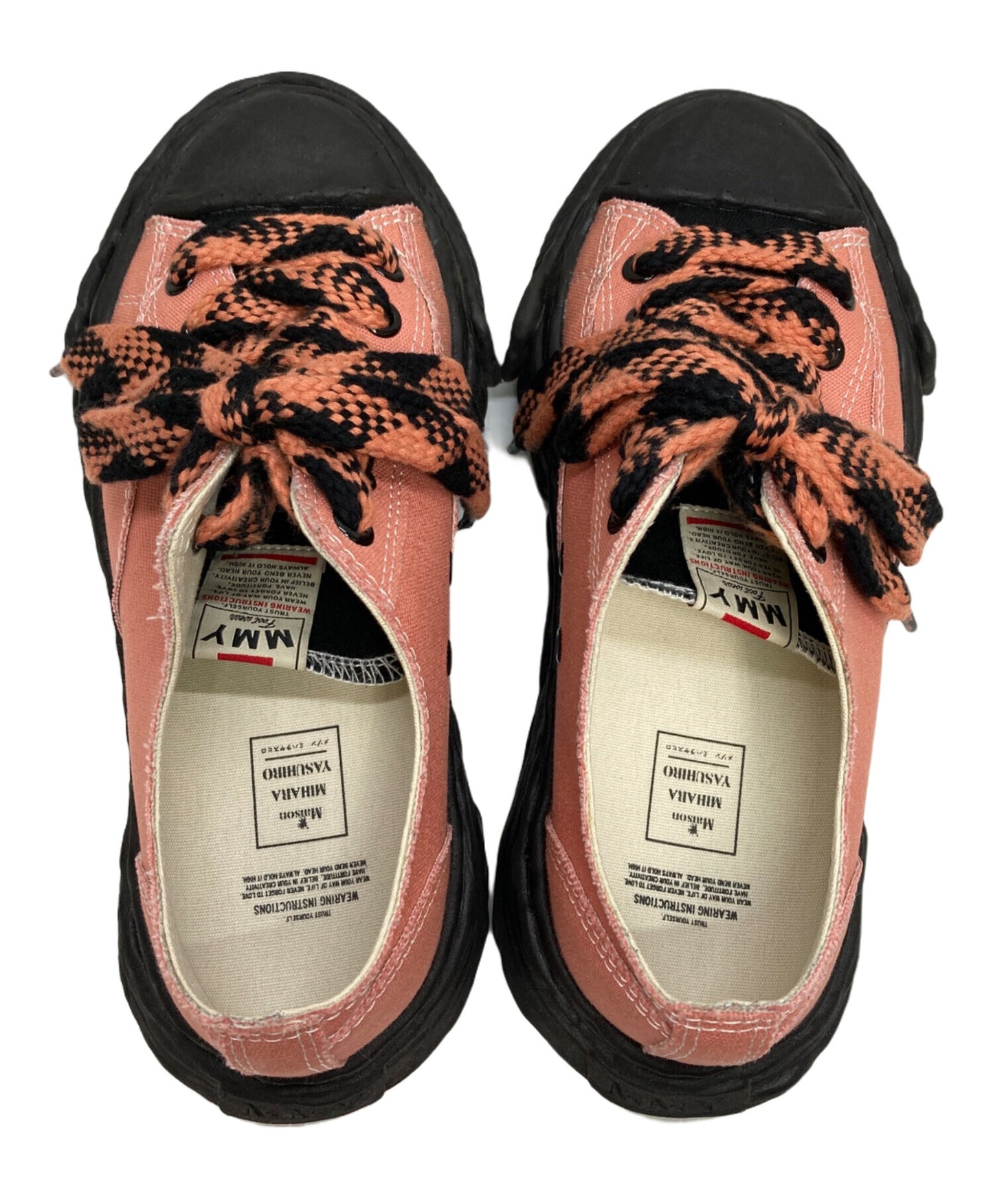 [Pre-owned] MIHARA YASUHIRO PETERSON23 OG Sole BC Canvas Low-top Sneaker A12FW707