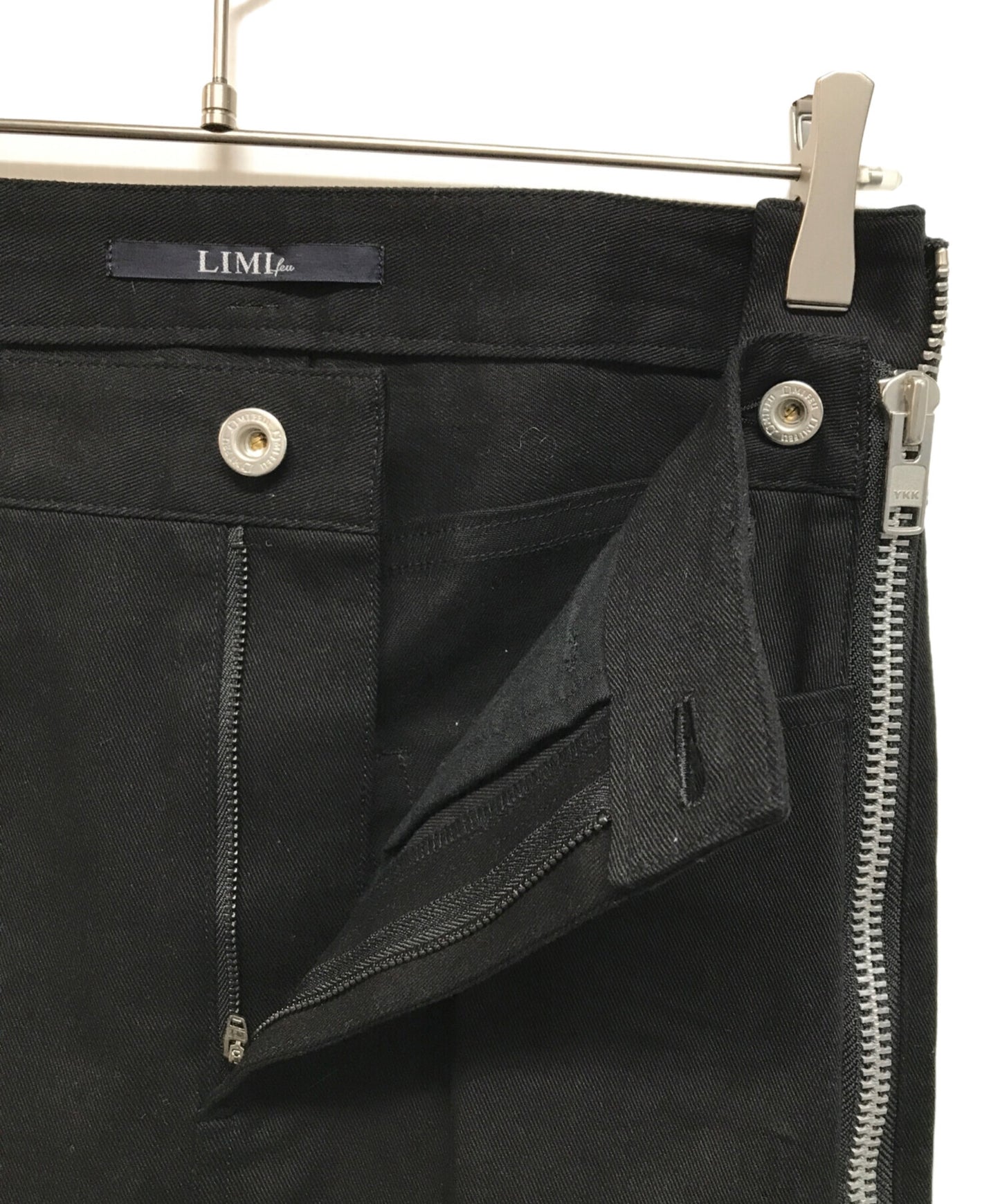 [Pre-owned] LIMI feu zipped denim skirt LG-S01-010