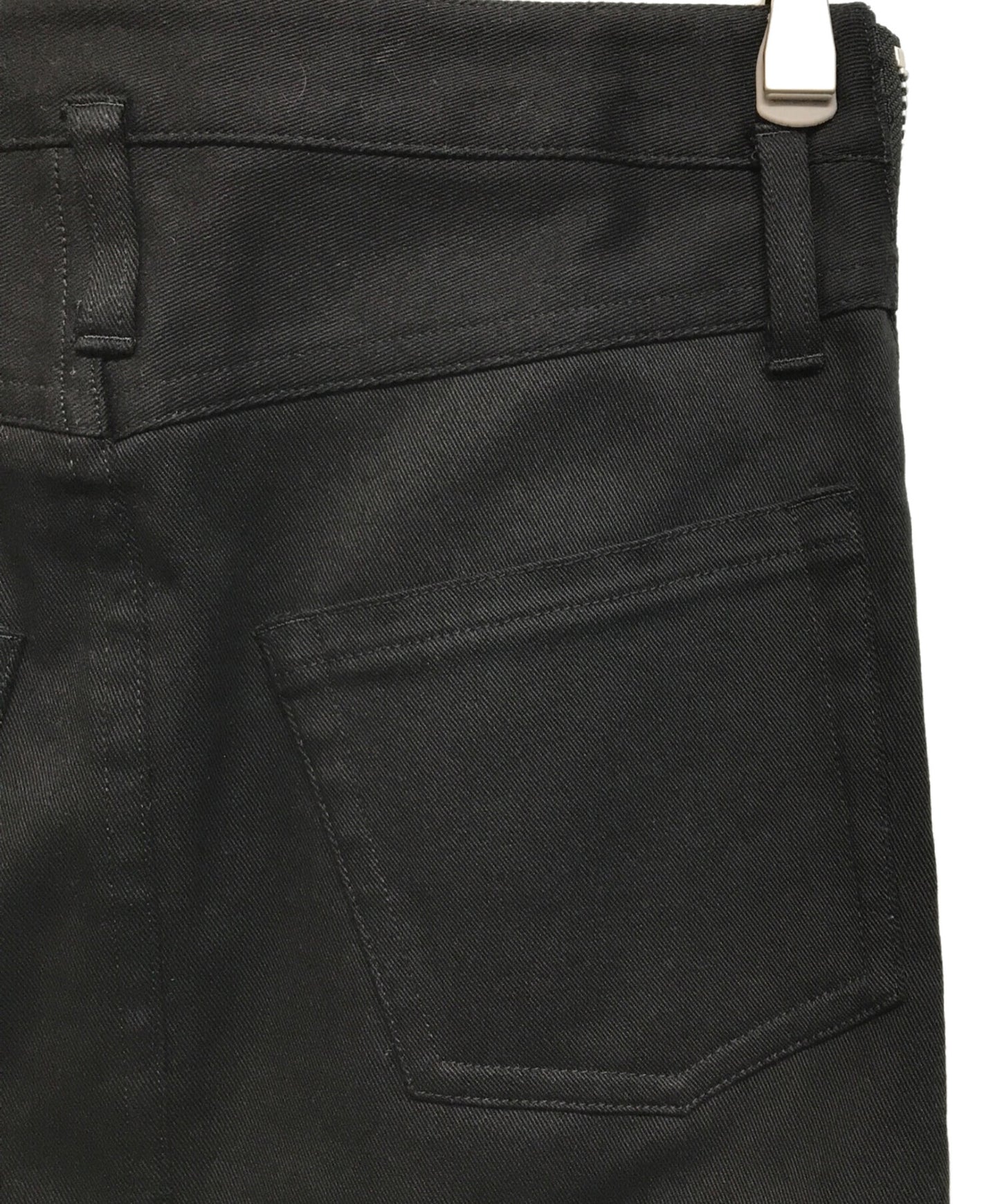 [Pre-owned] LIMI feu zipped denim skirt LG-S01-010