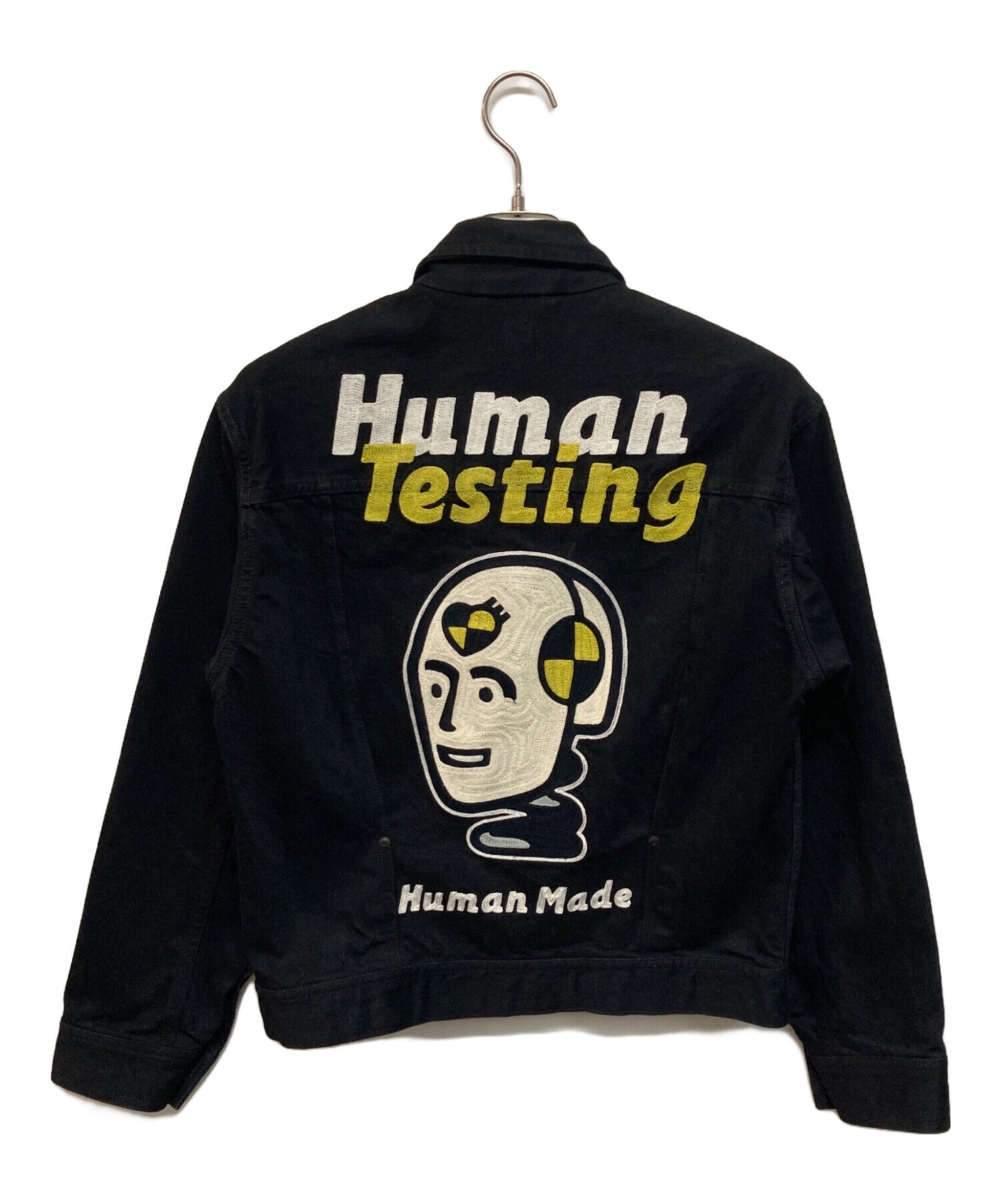 [Pre-owned] HUMAN MADE HUMAN TESTING DENIM JACKET