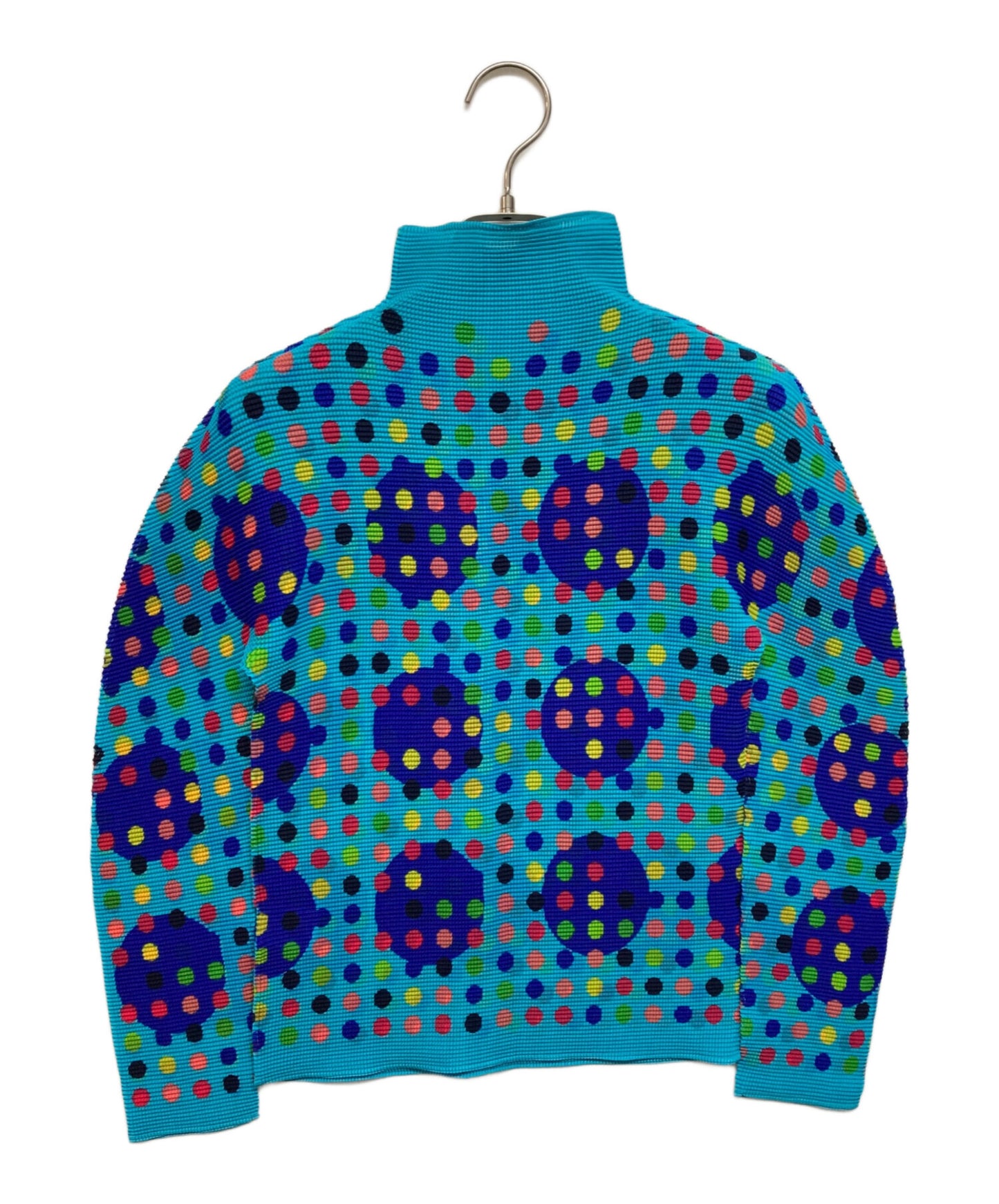 [Pre-owned] me ISSEY MIYAKE Dot-patterned pleated cut and sewn MI93FJ641