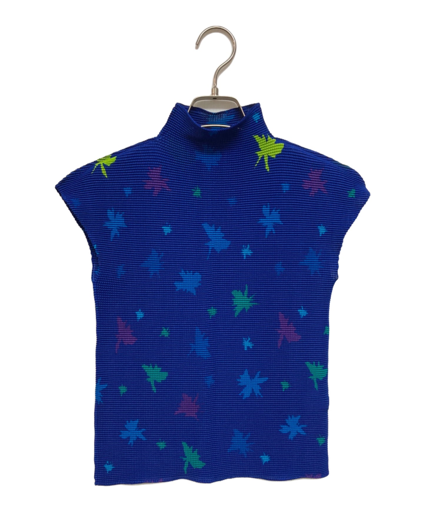 [Pre-owned] me ISSEY MIYAKE Pleated cut and sewn with a full pattern MI71FK213