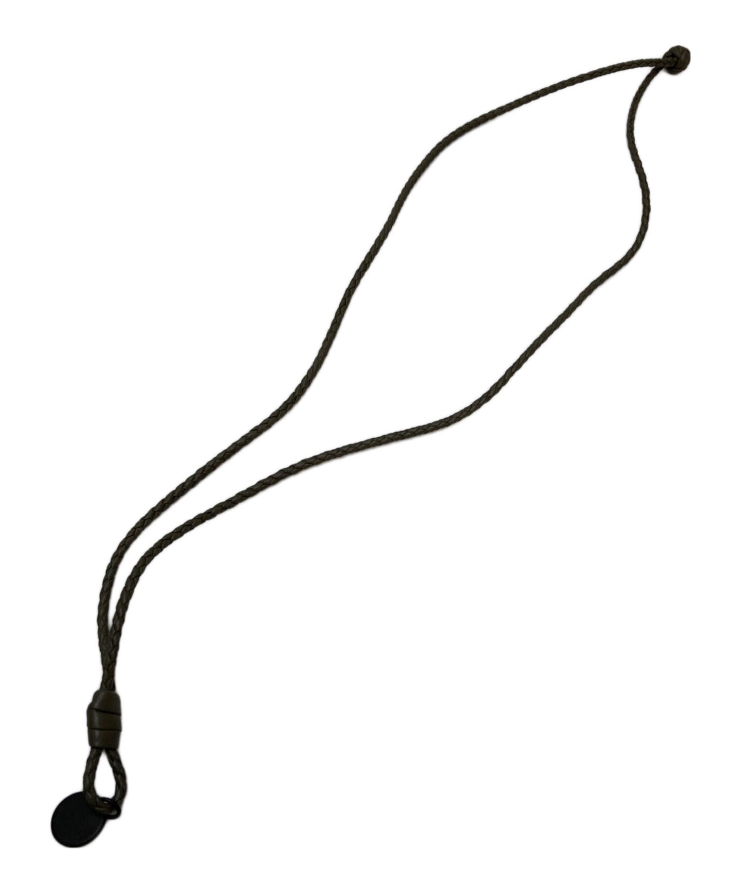 [Pre-owned] BOTTEGA VENETA Intrecciato 2-strand leather bracelet