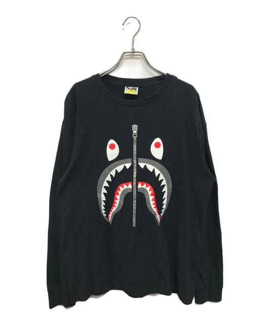 [Pre-owned] A BATHING APE SHARK L/S TEE