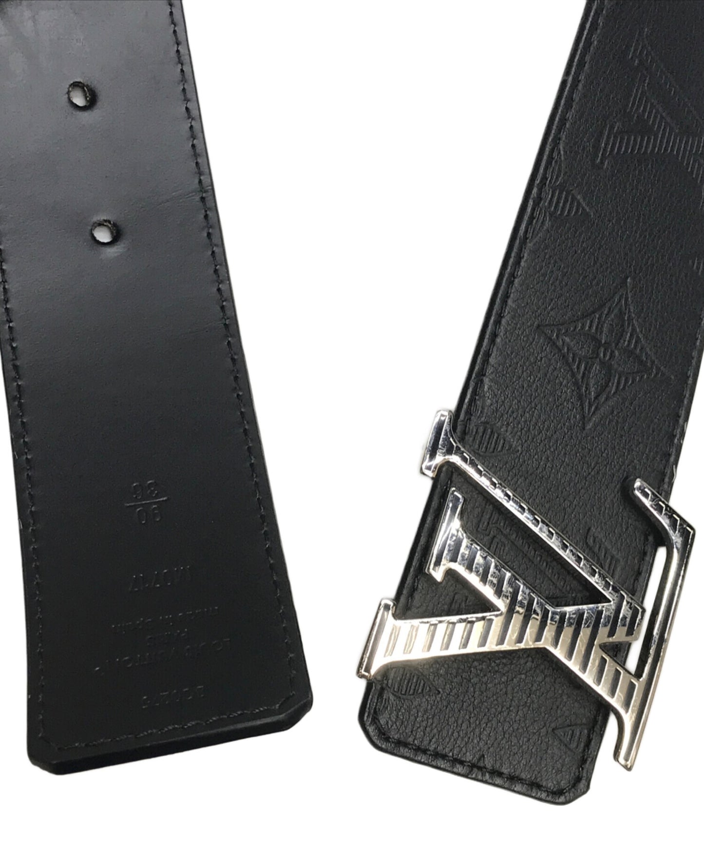 [Pre-owned] LOUIS VUITTON Belt, LV Shadow 40MM reversible M0717