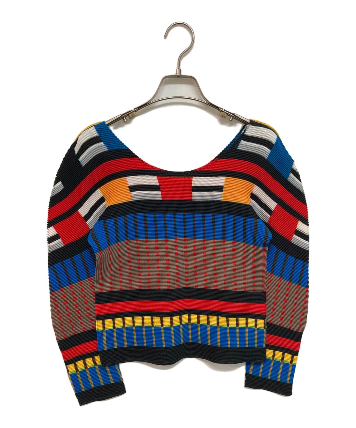 [Pre-owned] me ISSEY MIYAKE pleated knit M171FJ132