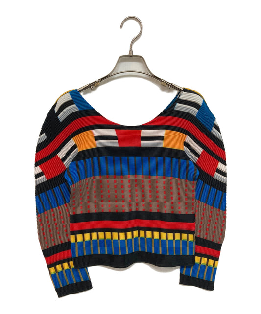 [Pre-owned] me ISSEY MIYAKE pleated knit M171FJ132