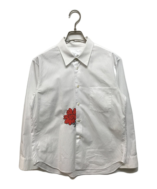 [Pre-owned] TAO COMME des GARCONS SHUN SUDO cotton broadcloth embroidered shirt TK-B012
