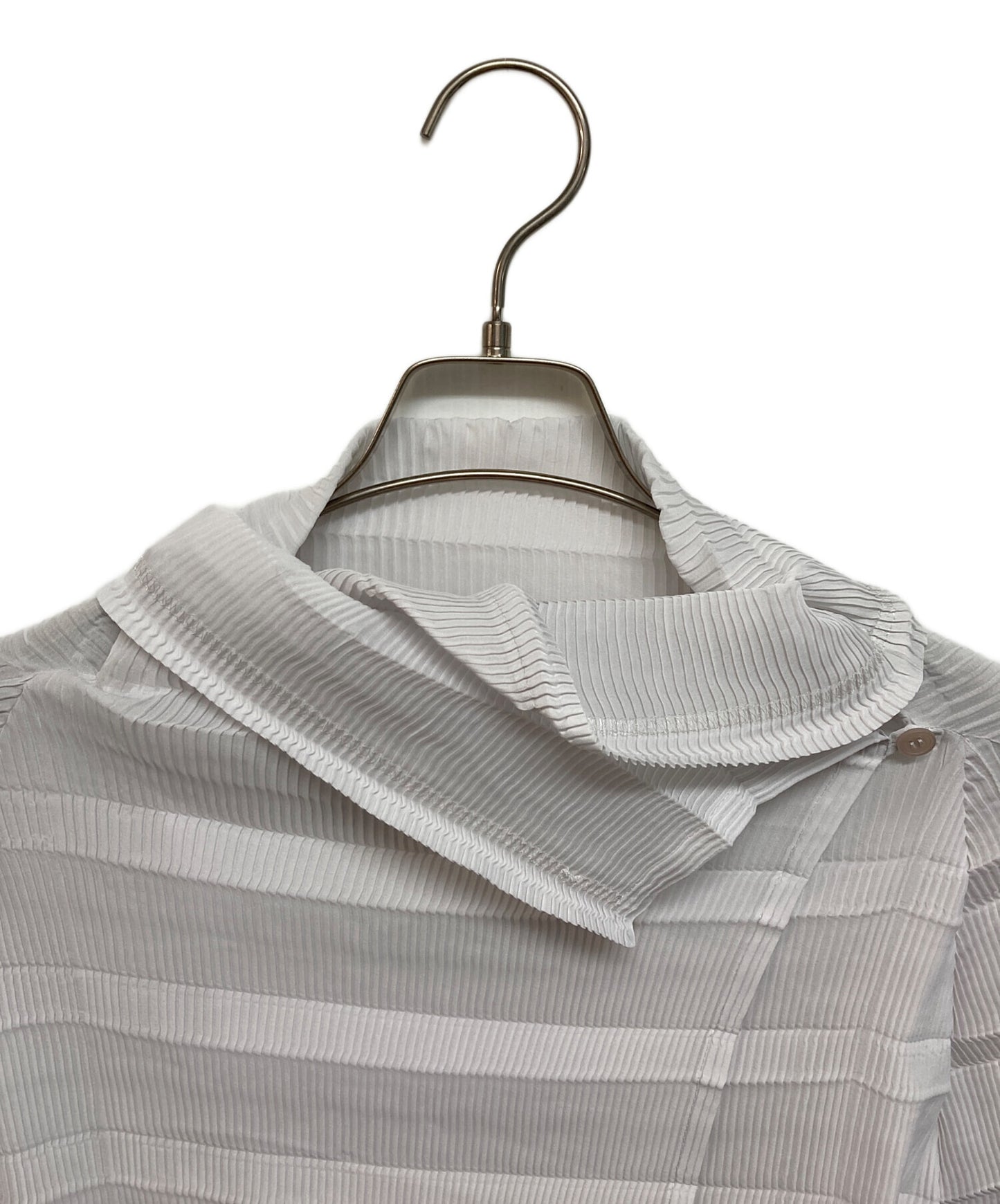 [Pre-owned] ISSEY MIYAKE FETE Pleated long cardigan IF52FJ317