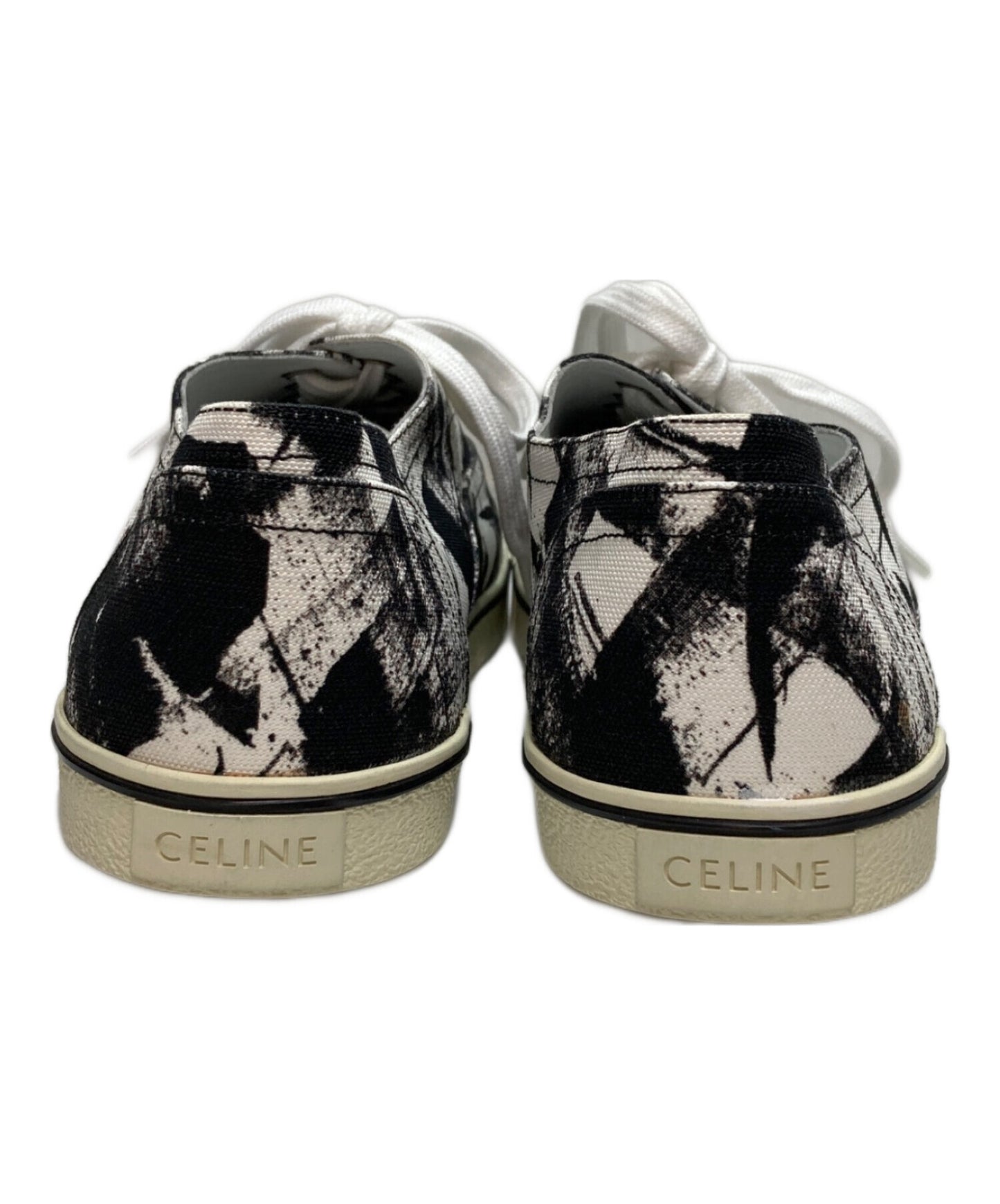 [Pre-owned] CELINE 19AW Elliott Canvas Sneakers 190010938