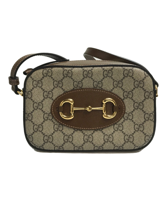 [Pre-owned] GUCCI Horsebit 1955 mini shoulder bag 760196