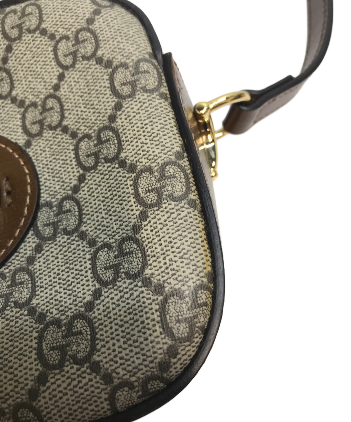 [Pre-owned] GUCCI Horsebit 1955 mini shoulder bag 760196