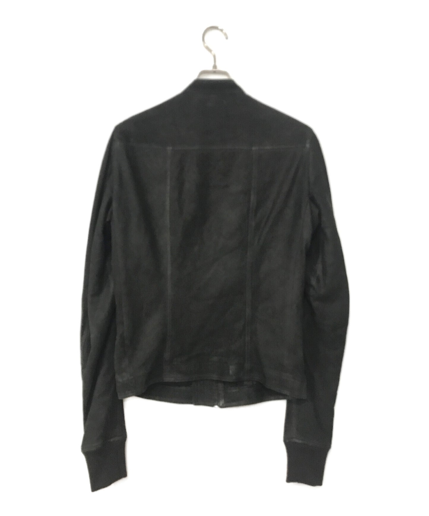 [Pre-owned] RICK OWENS Zip-up Nubuck Leather Jacket RU15F7763-LK