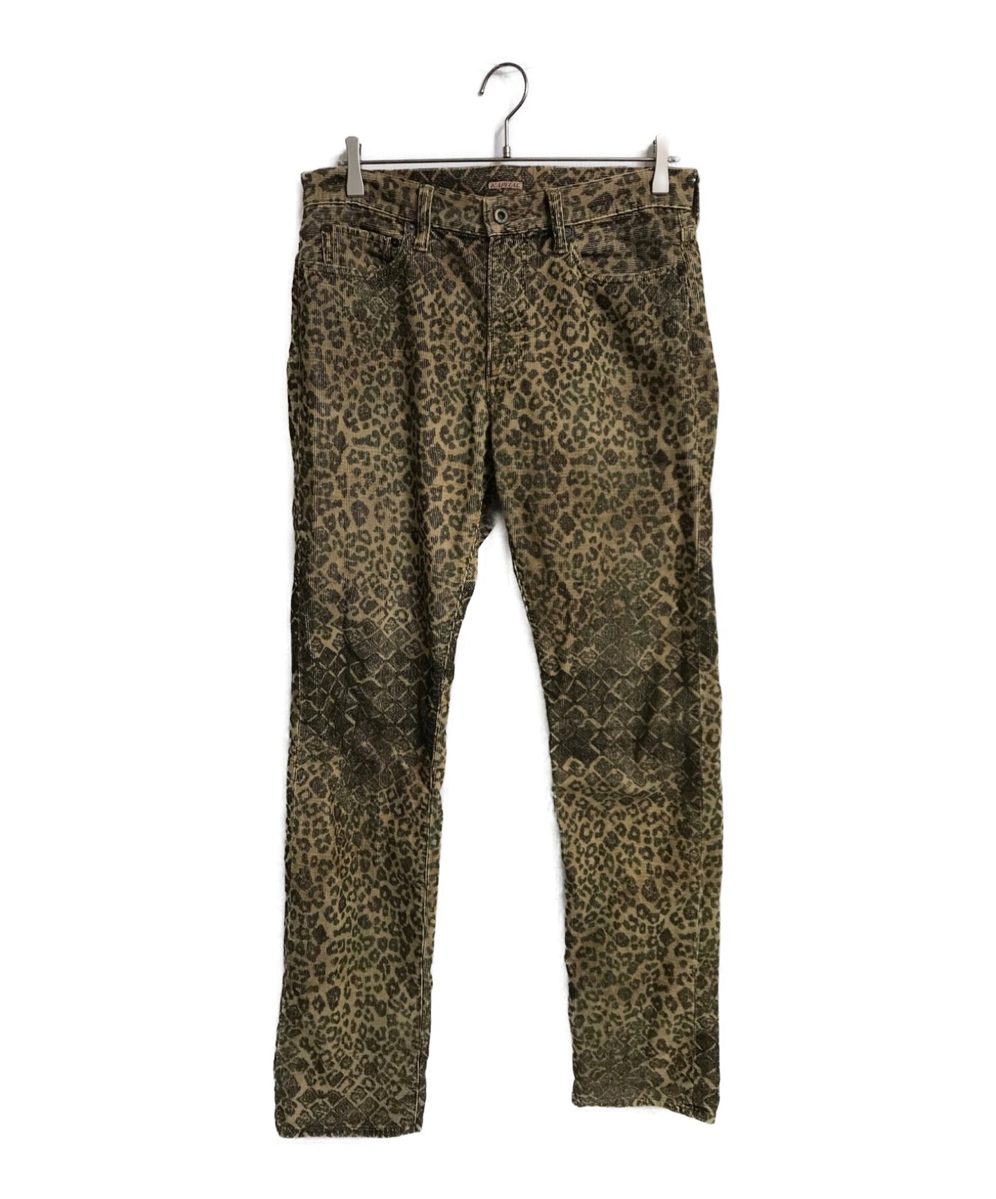 [Pre-owned] KAPITAL Corduroy Leopard Pants